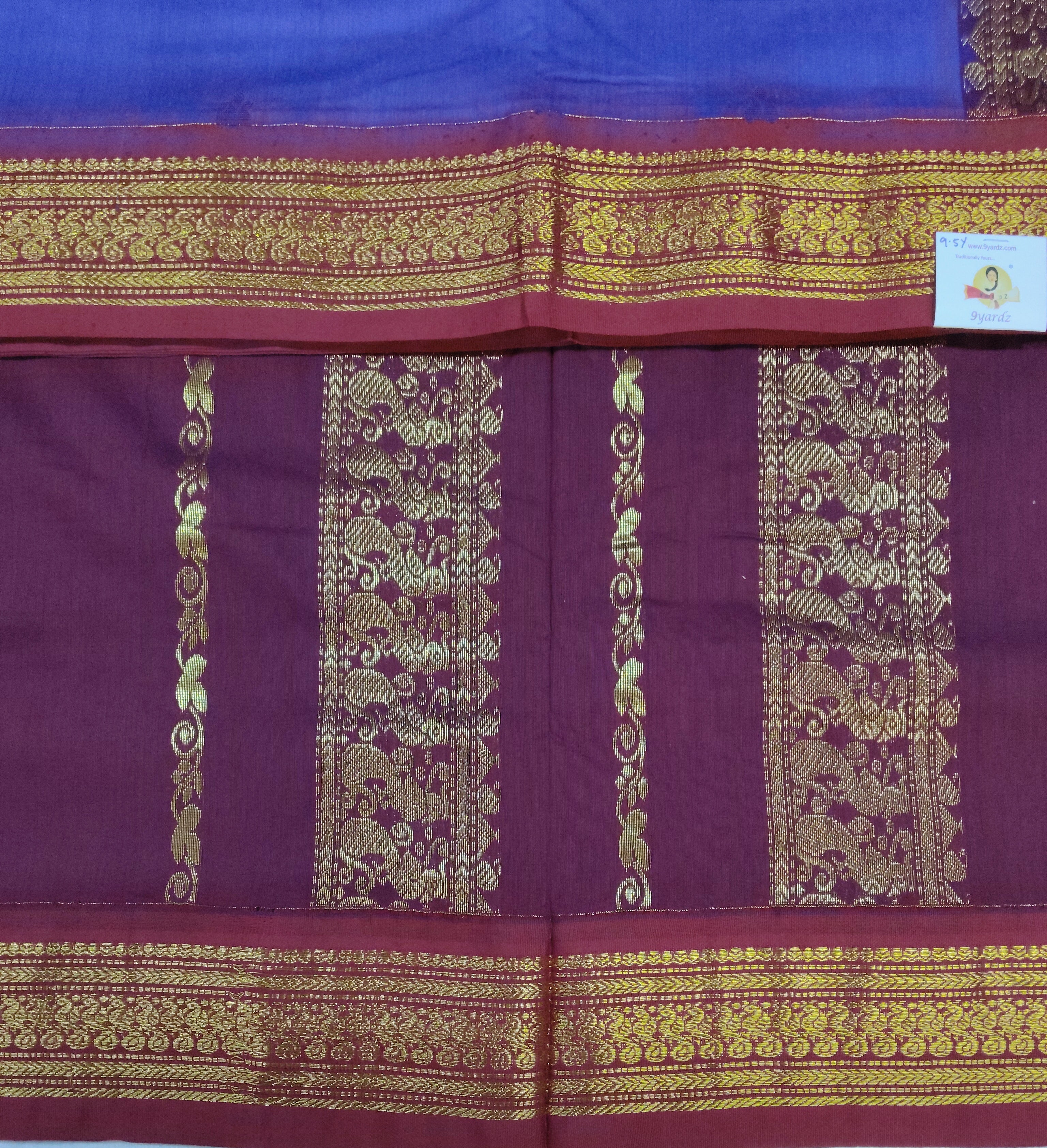 Kalyani Cotton  9.5 yardz