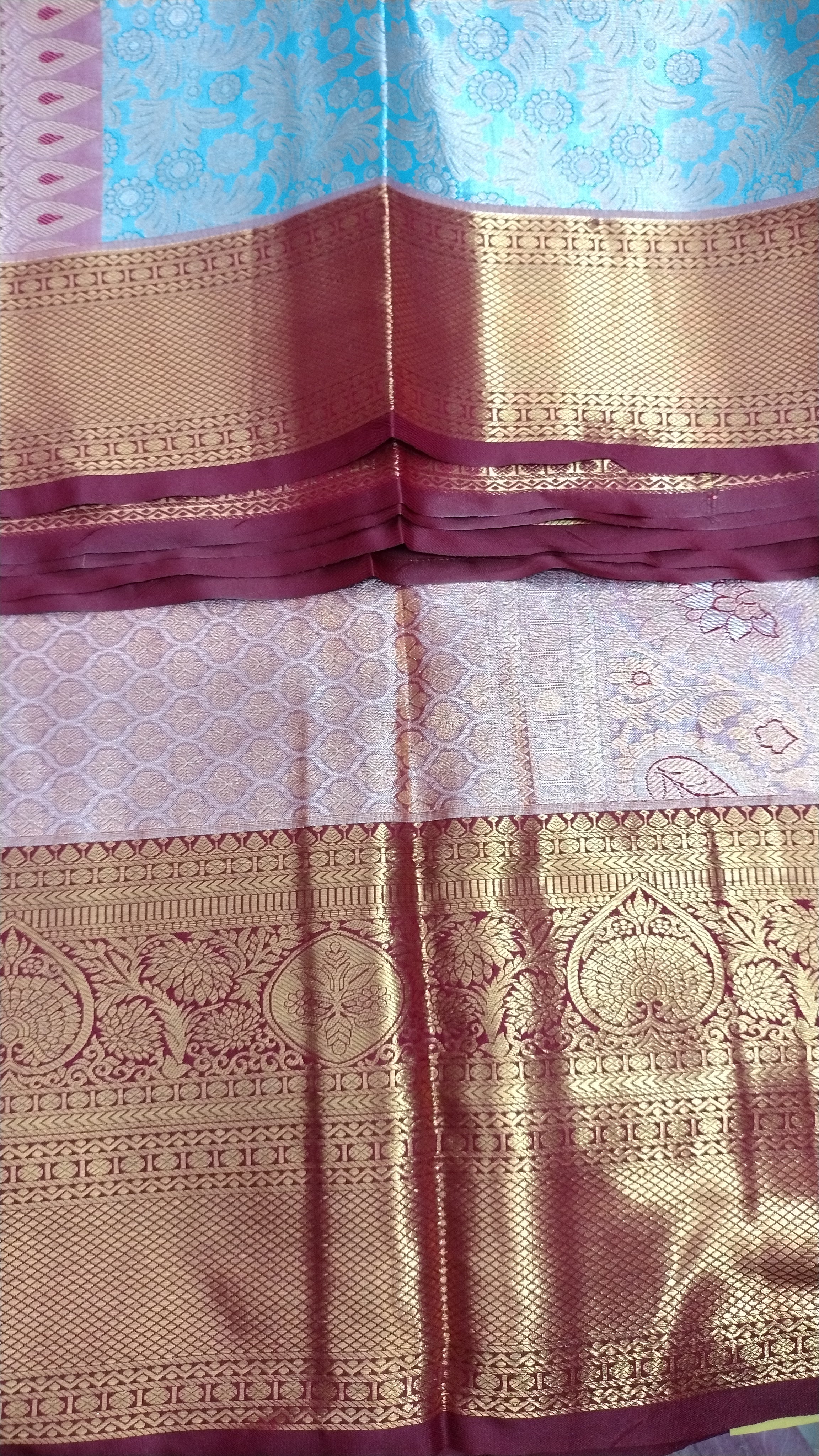 Art silk 6yardz sarees