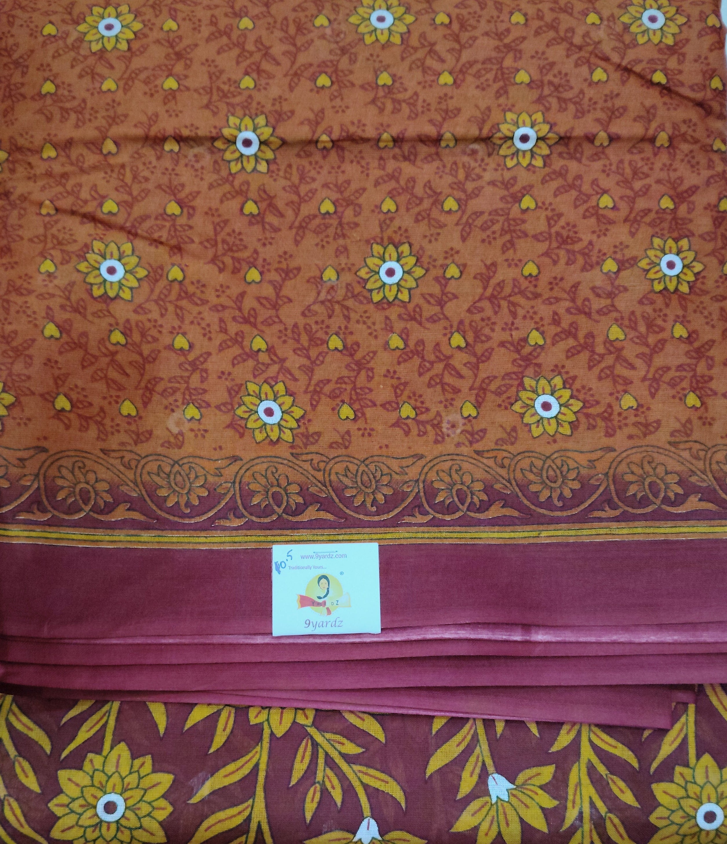 Erode cotton 10.5 yards Madisar