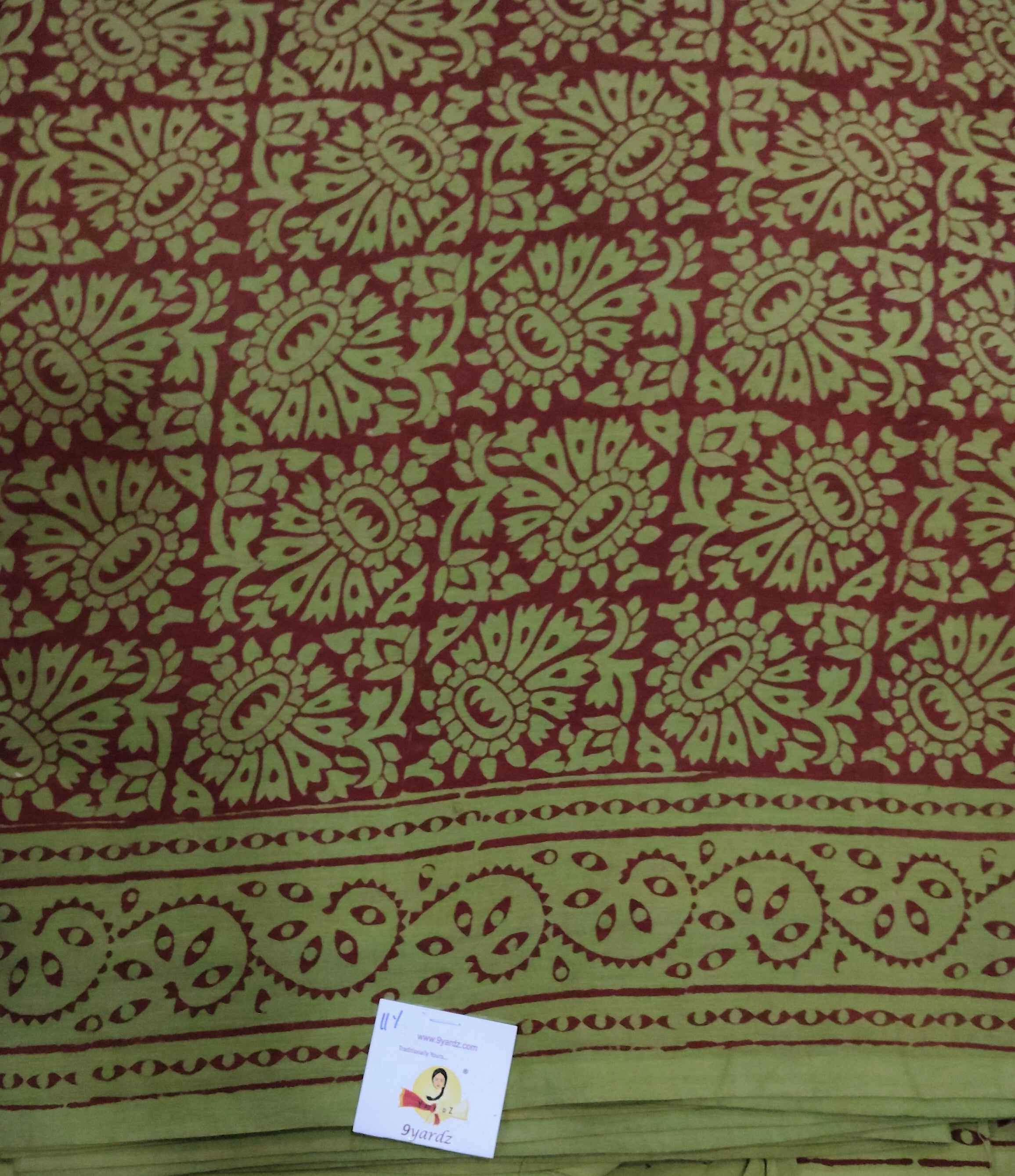 Baag/soft cotton Madisar 11 yards