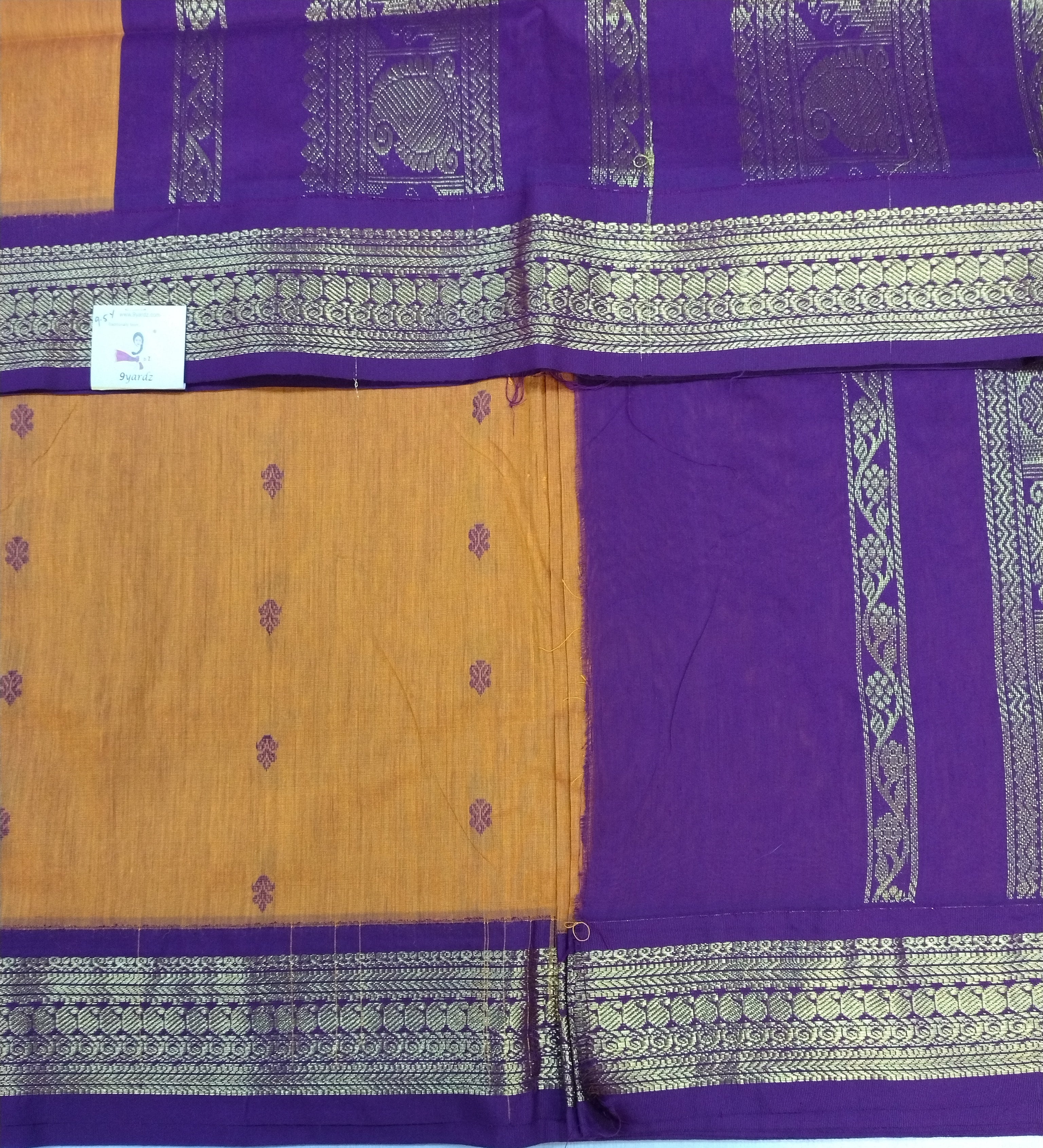 Kalyani Cotton  9.5 yardz