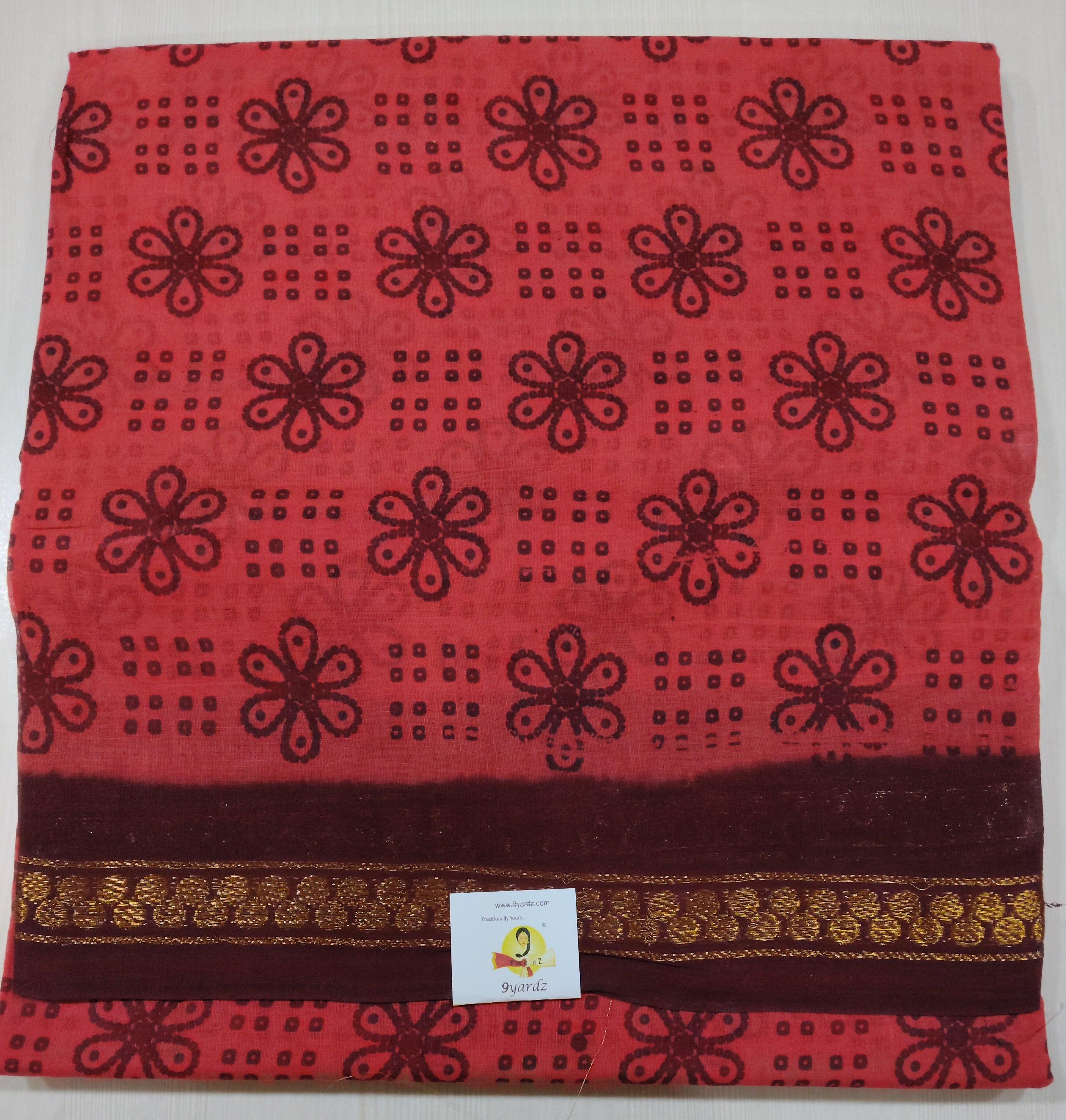 Sungudi cotton 6 yards