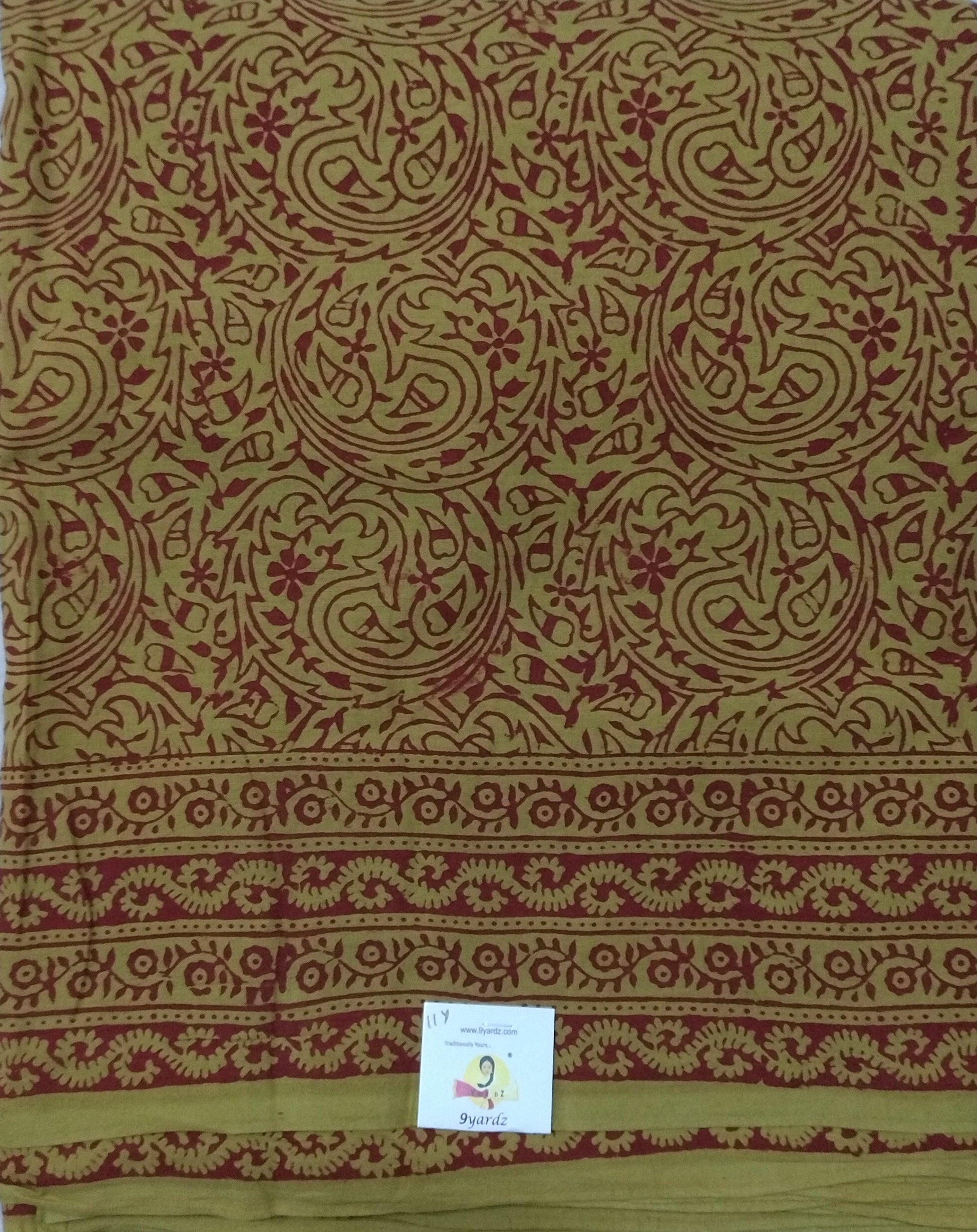 Baag/soft cotton Madisar 11 yards