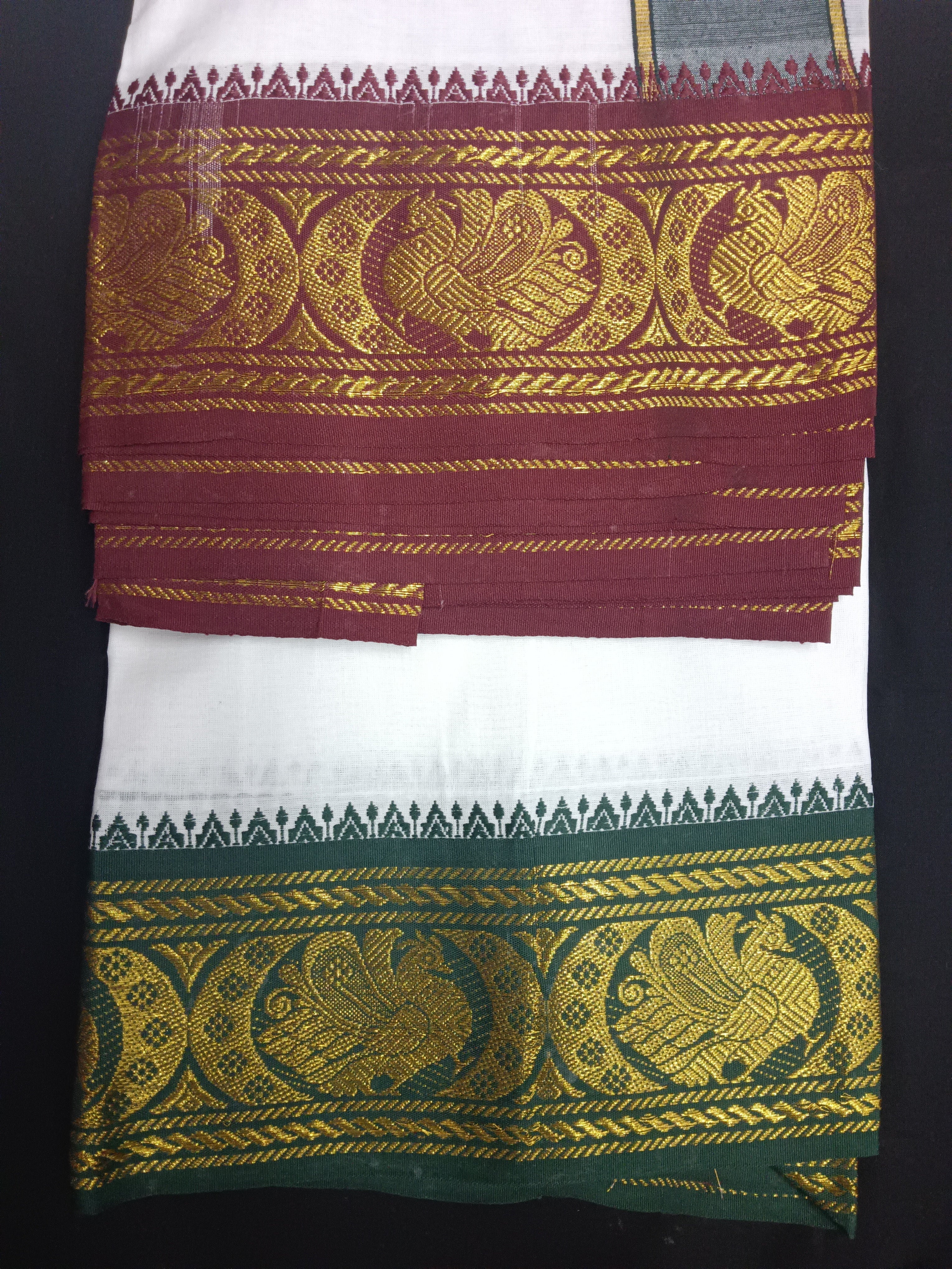 Cotton Dhothi Jacquard 9*5