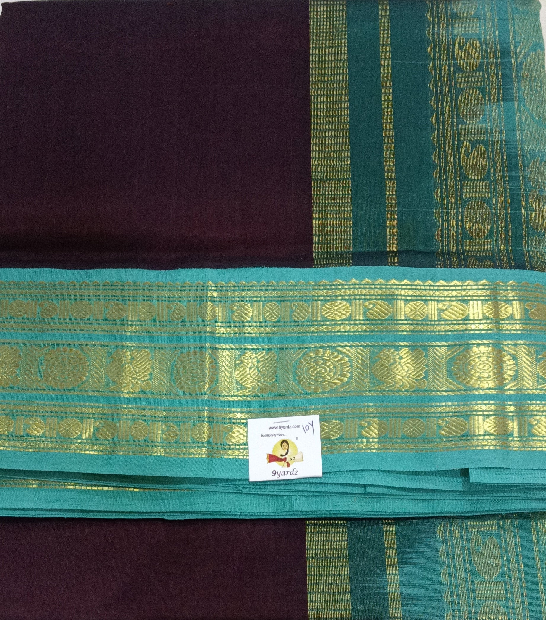 Pure Silk Cotton Korvai 10yardz