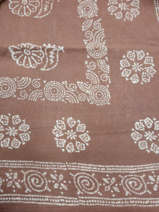 Sungudi cotton 10.5yards 49"