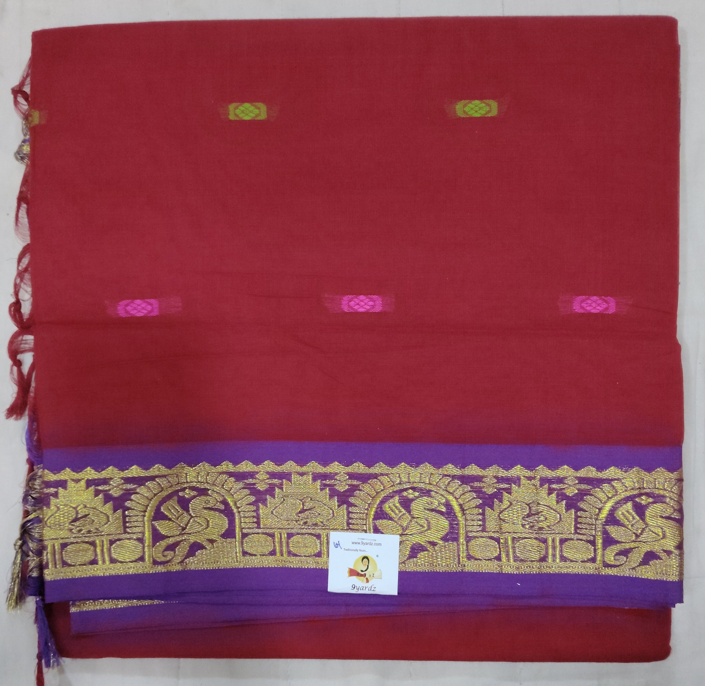 Kora Cotton  saree 6yardz