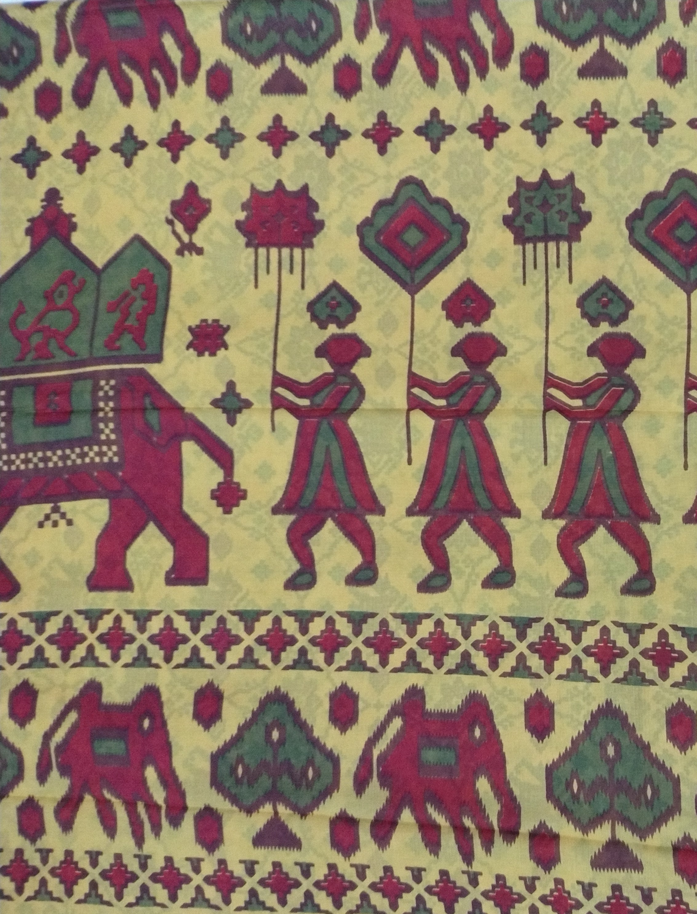 Printed Silk 9.5yards