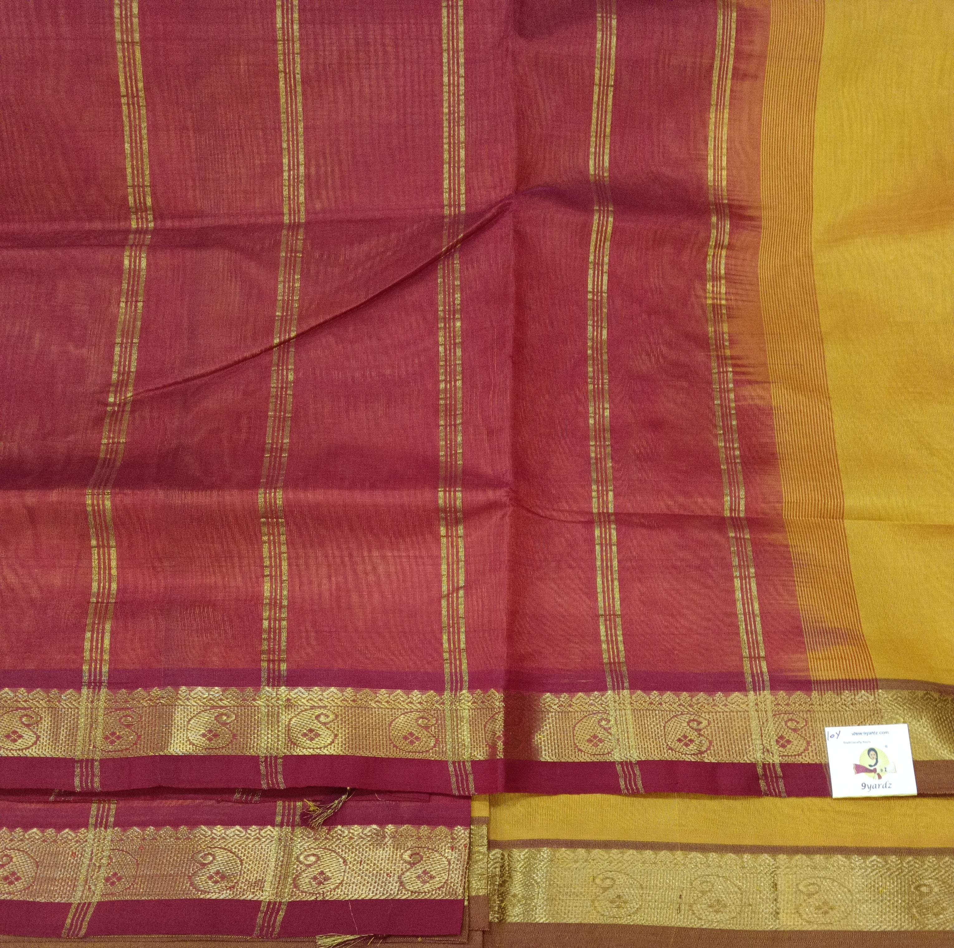 Pure silk cotton 10yards madisar