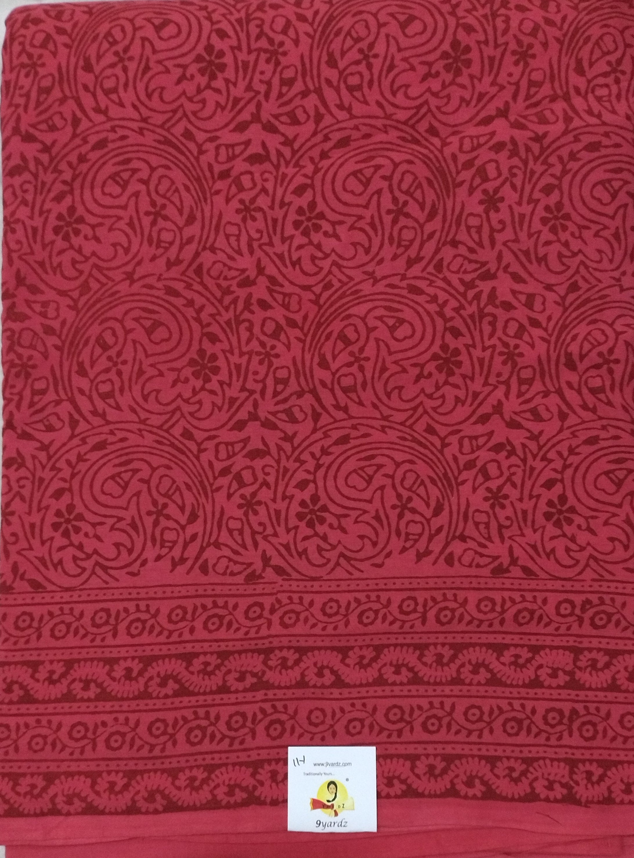 Baag/soft cotton Madisar 11 yards