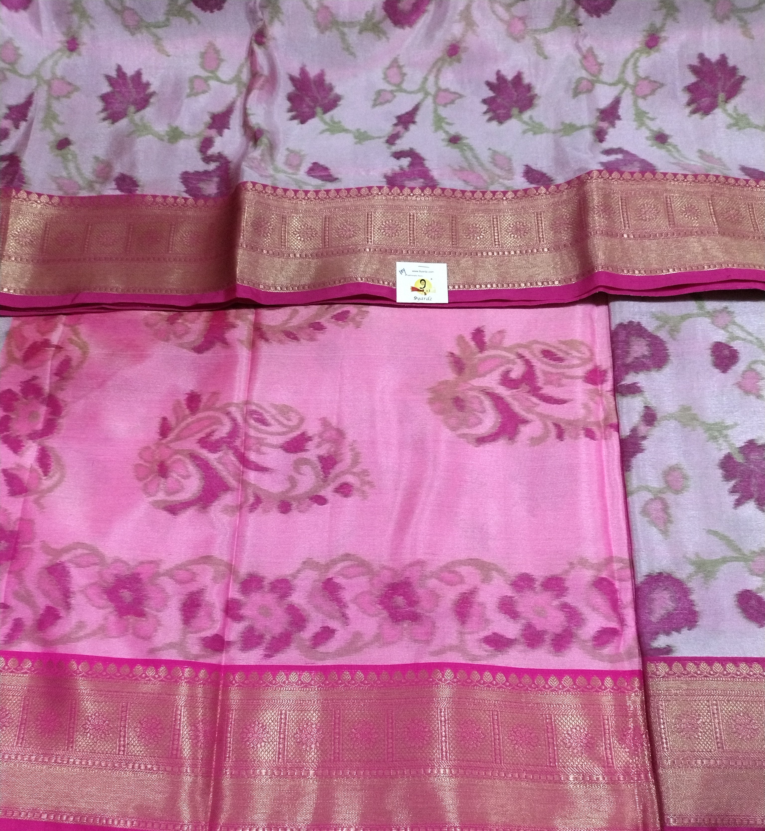 Ikkat semi silk madisar