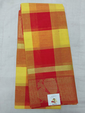 Chettinadu cotton checked 6 yardz