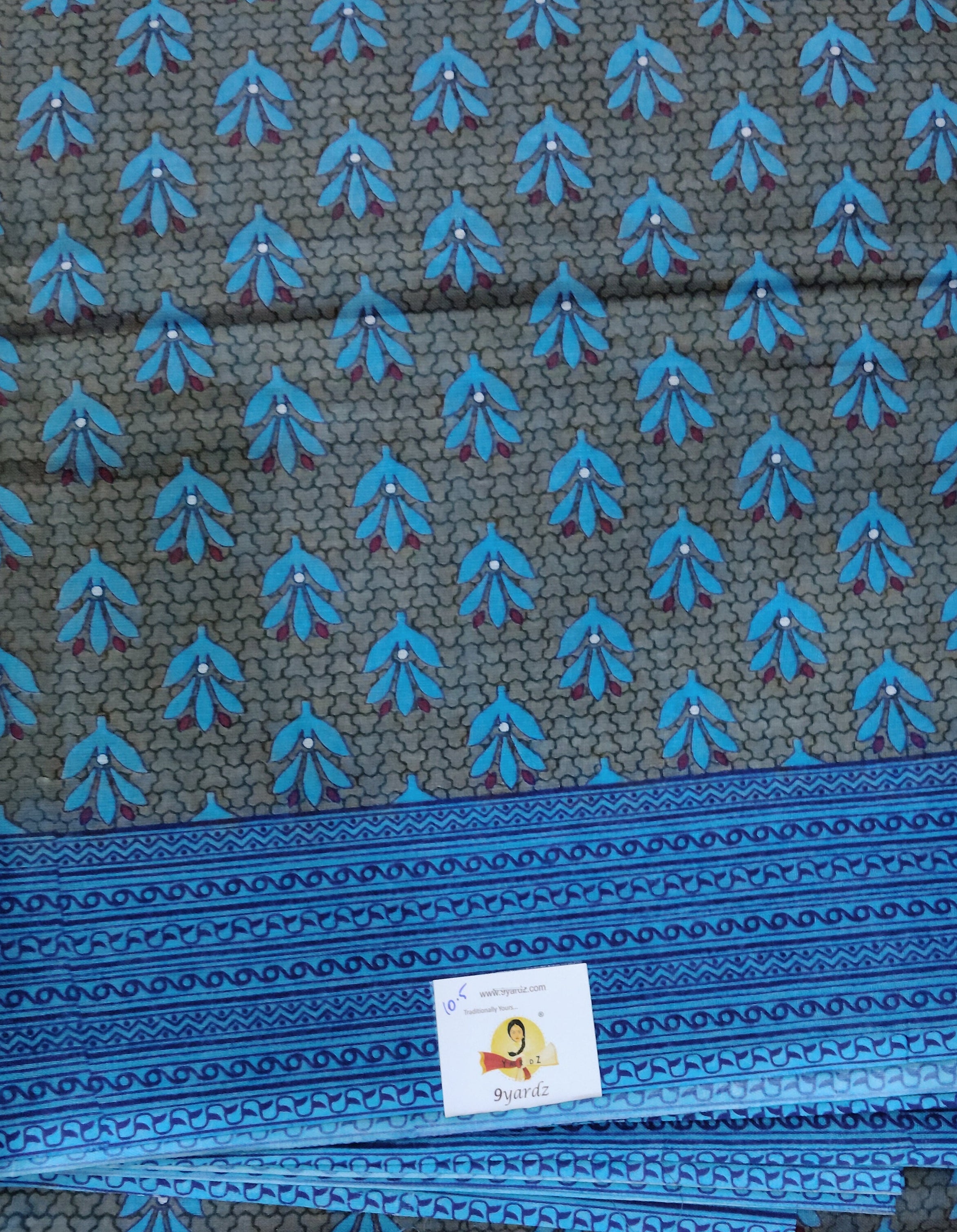 Erode cotton 10.5 yards Madisar