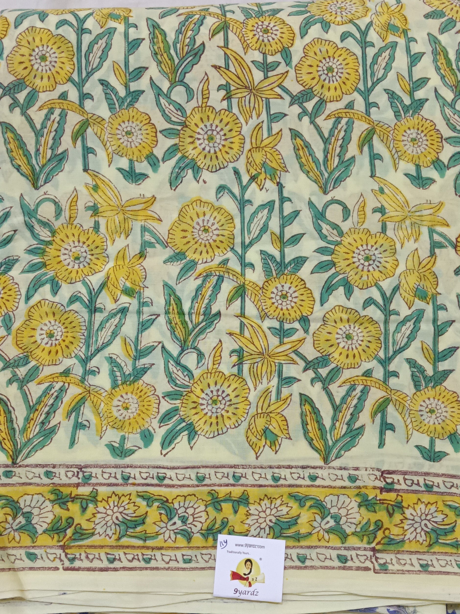 Baag/soft cotton Madisar 11 yards