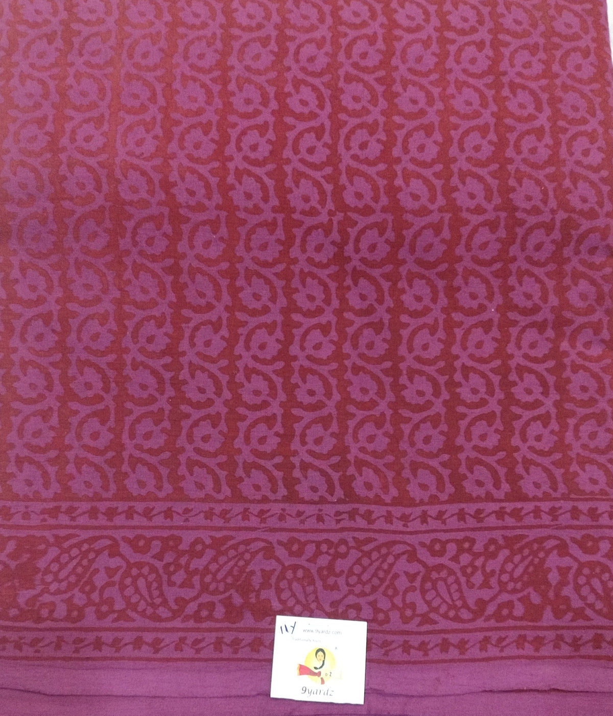 Baag/soft cotton Madisar 11 yards