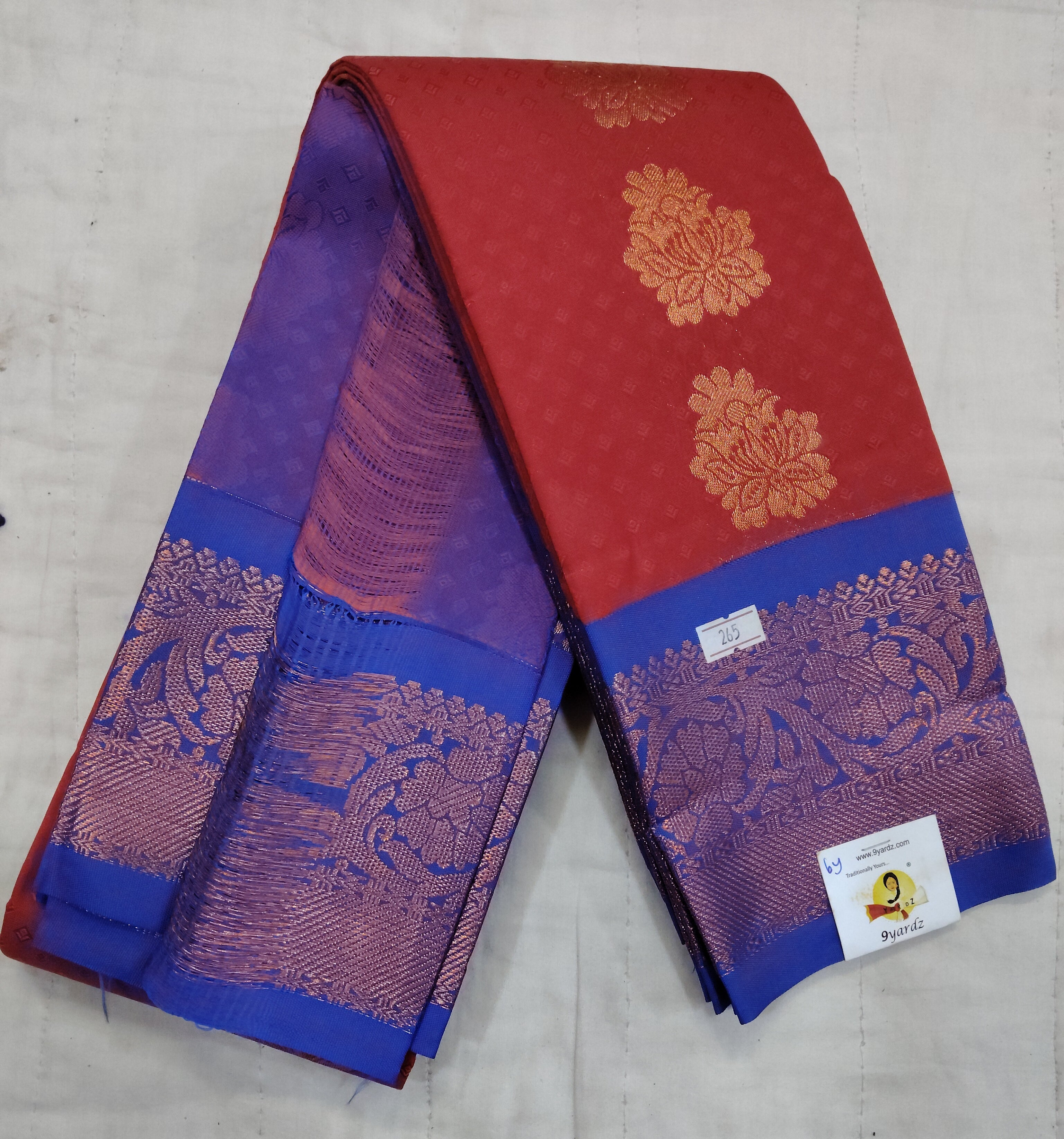 Art silk 6yardz sarees