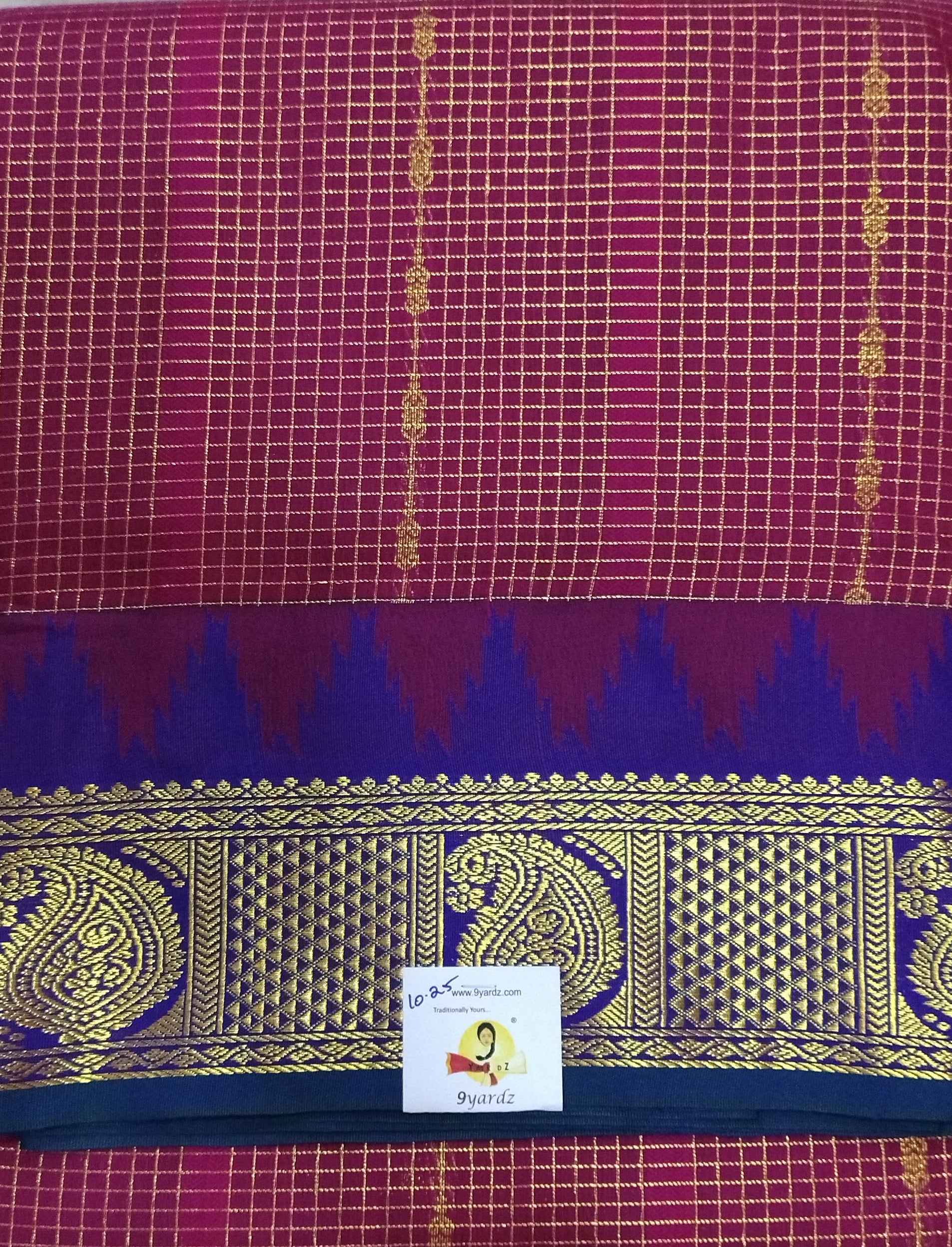 Akshaya cotton 10.25 yards madisar