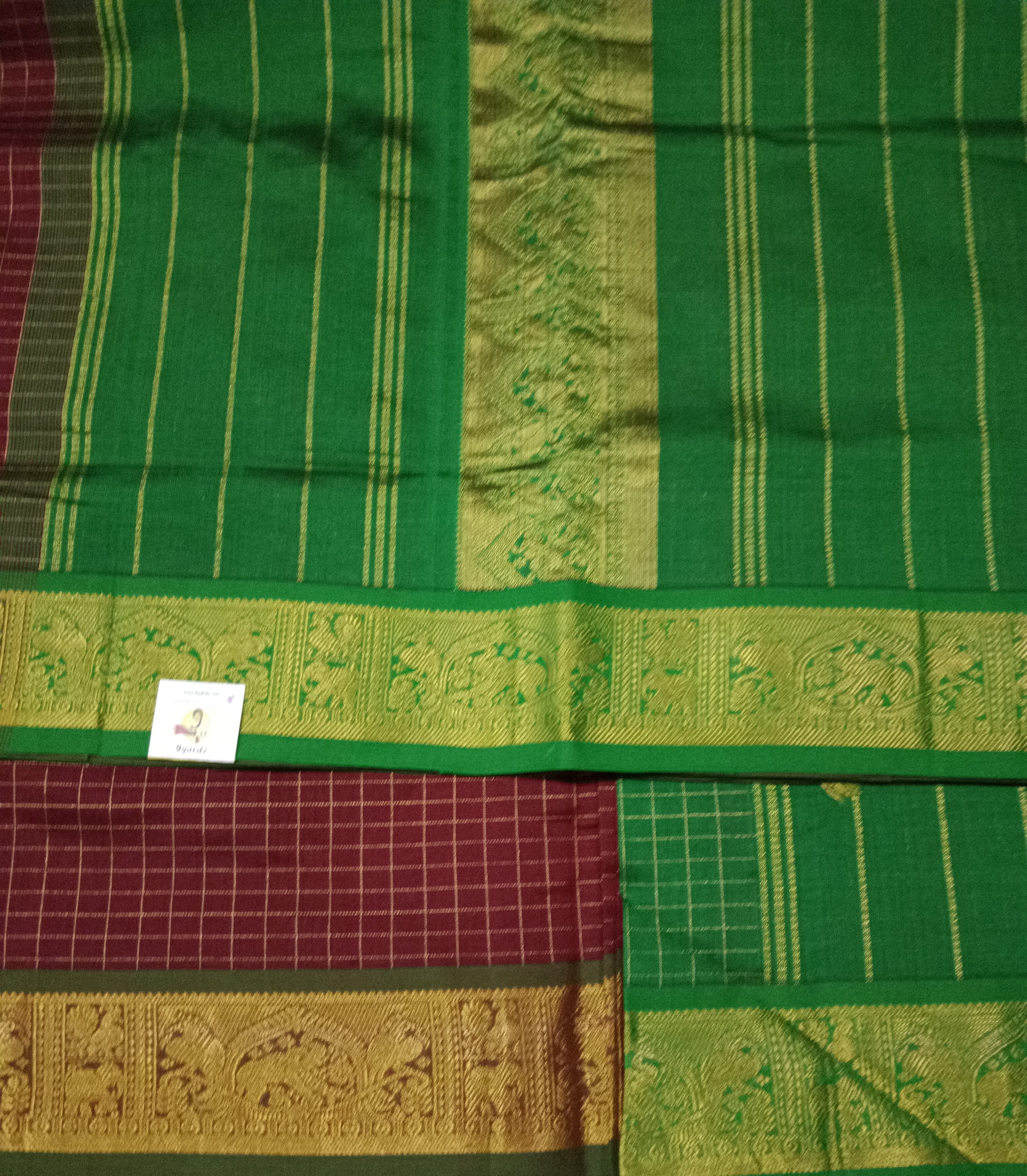 Semi Silk cotton Madisar 10yards