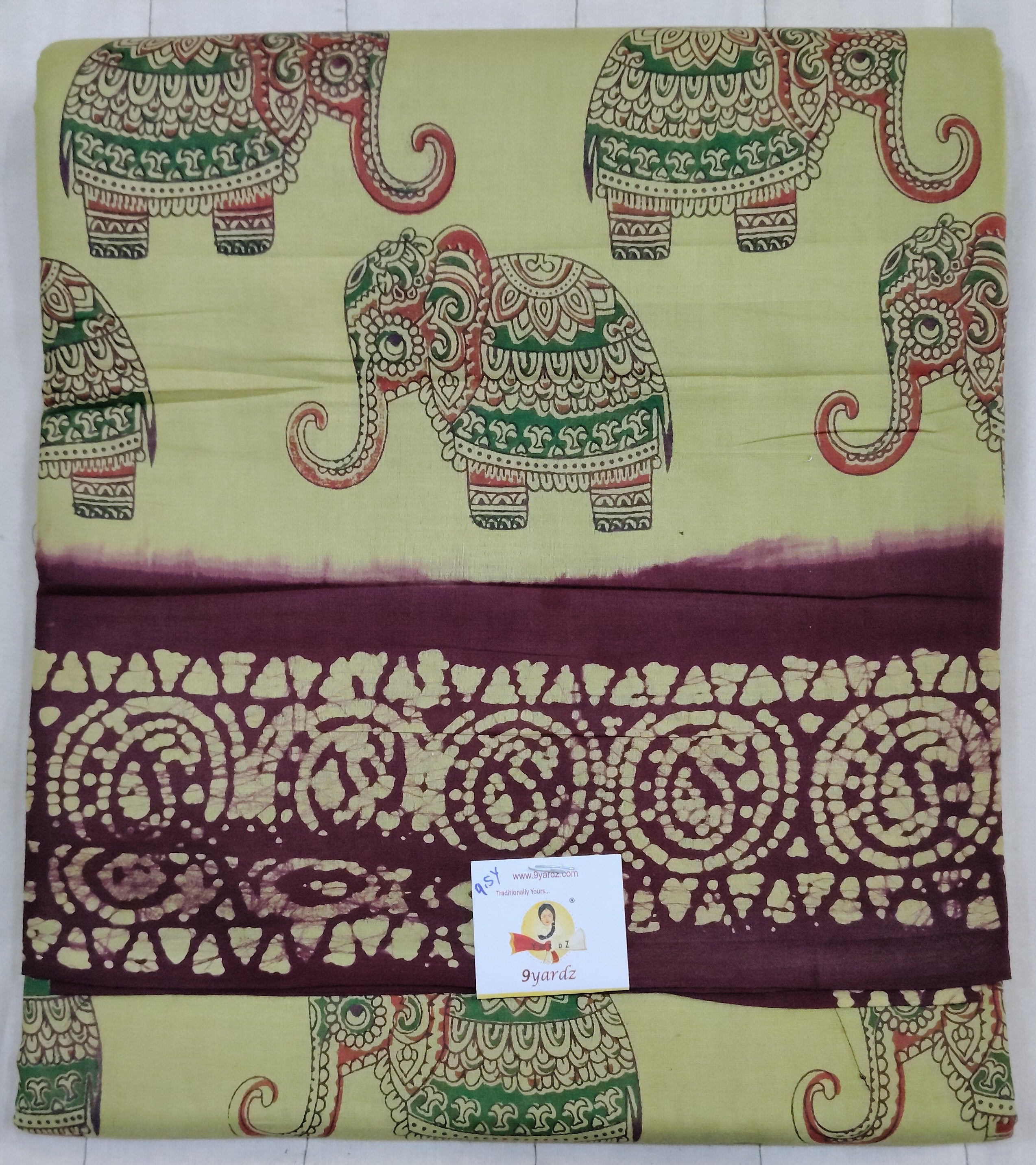 Malai cotton 9.5yardz