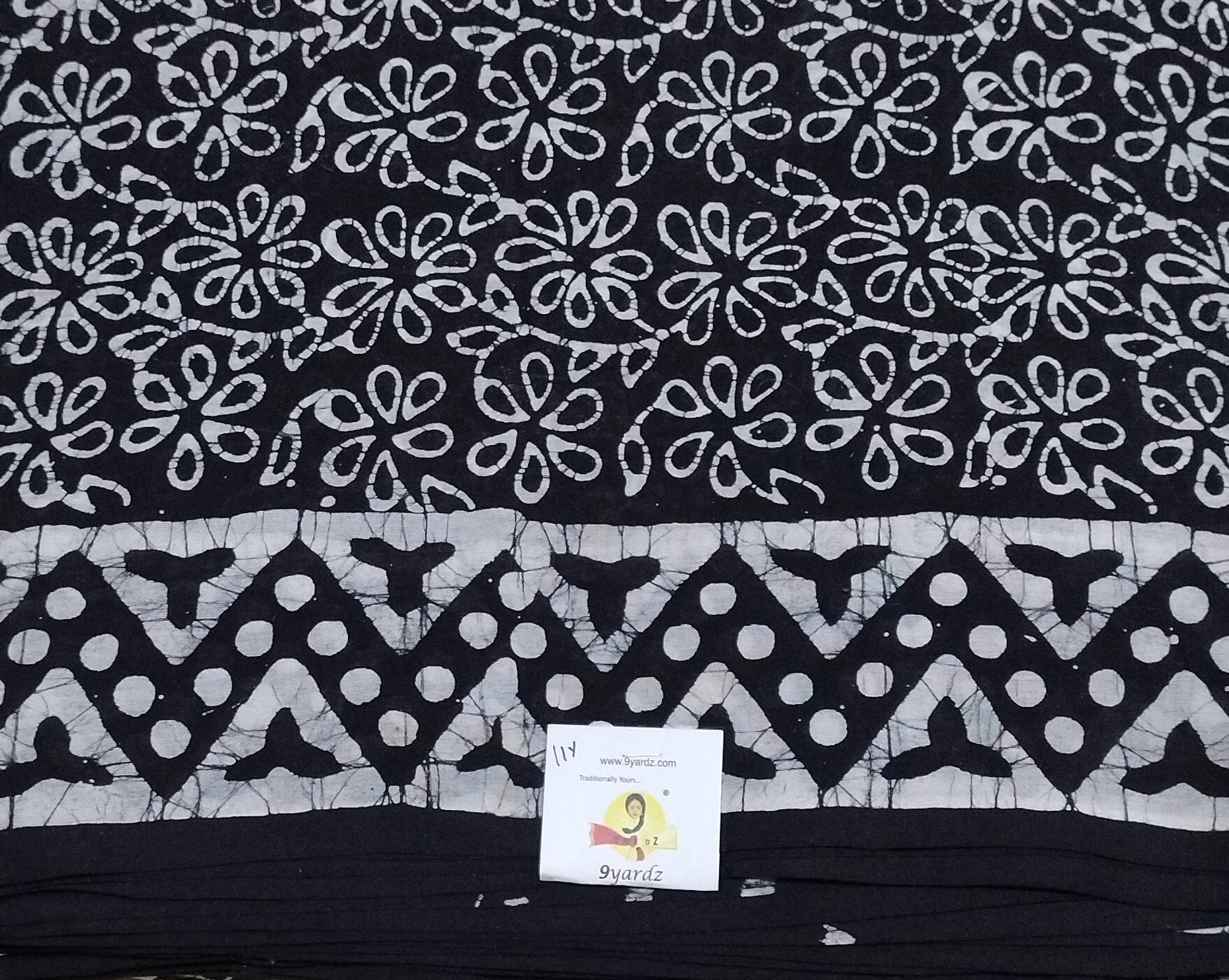 Bathik printed 11 yardz