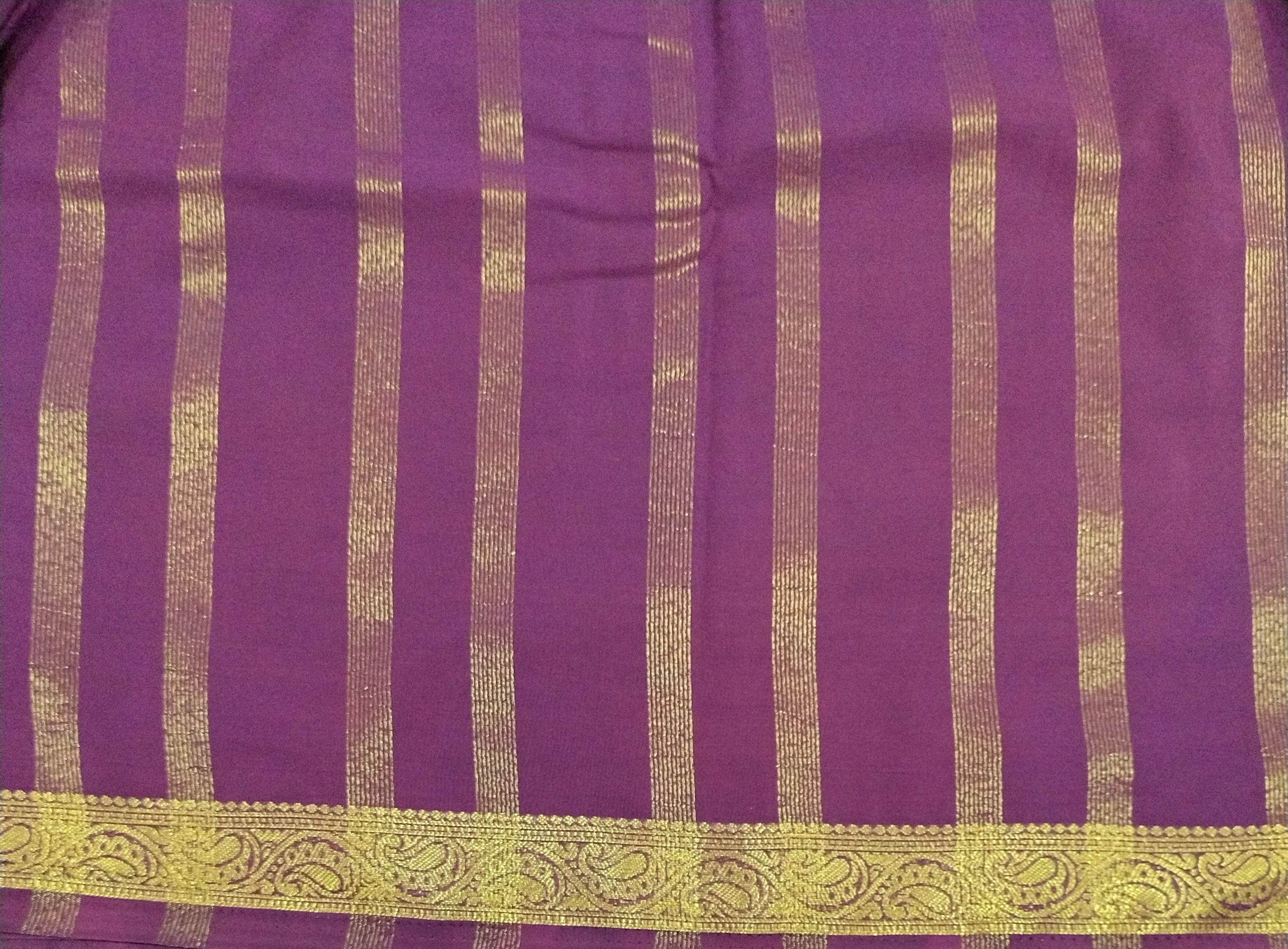 Mysore crepe silk (synthetic)