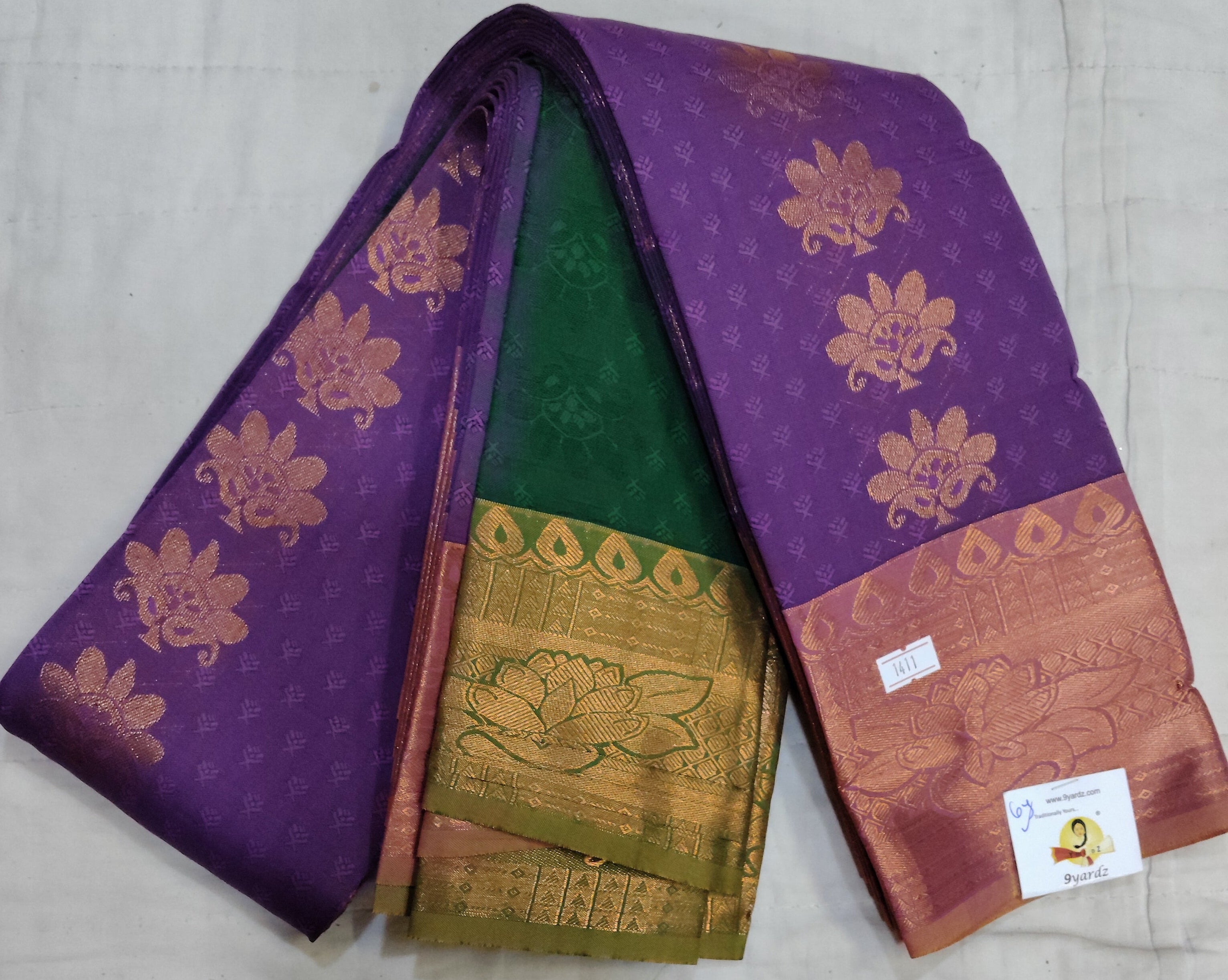 Art silk 6yardz sarees