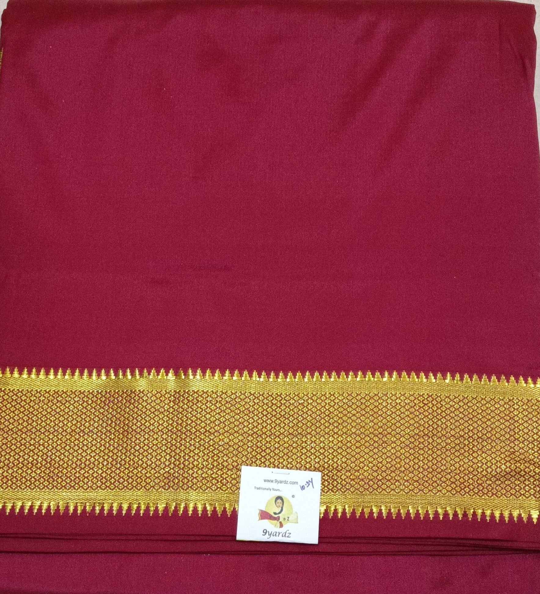 Pure silk madisar 10.5y yards