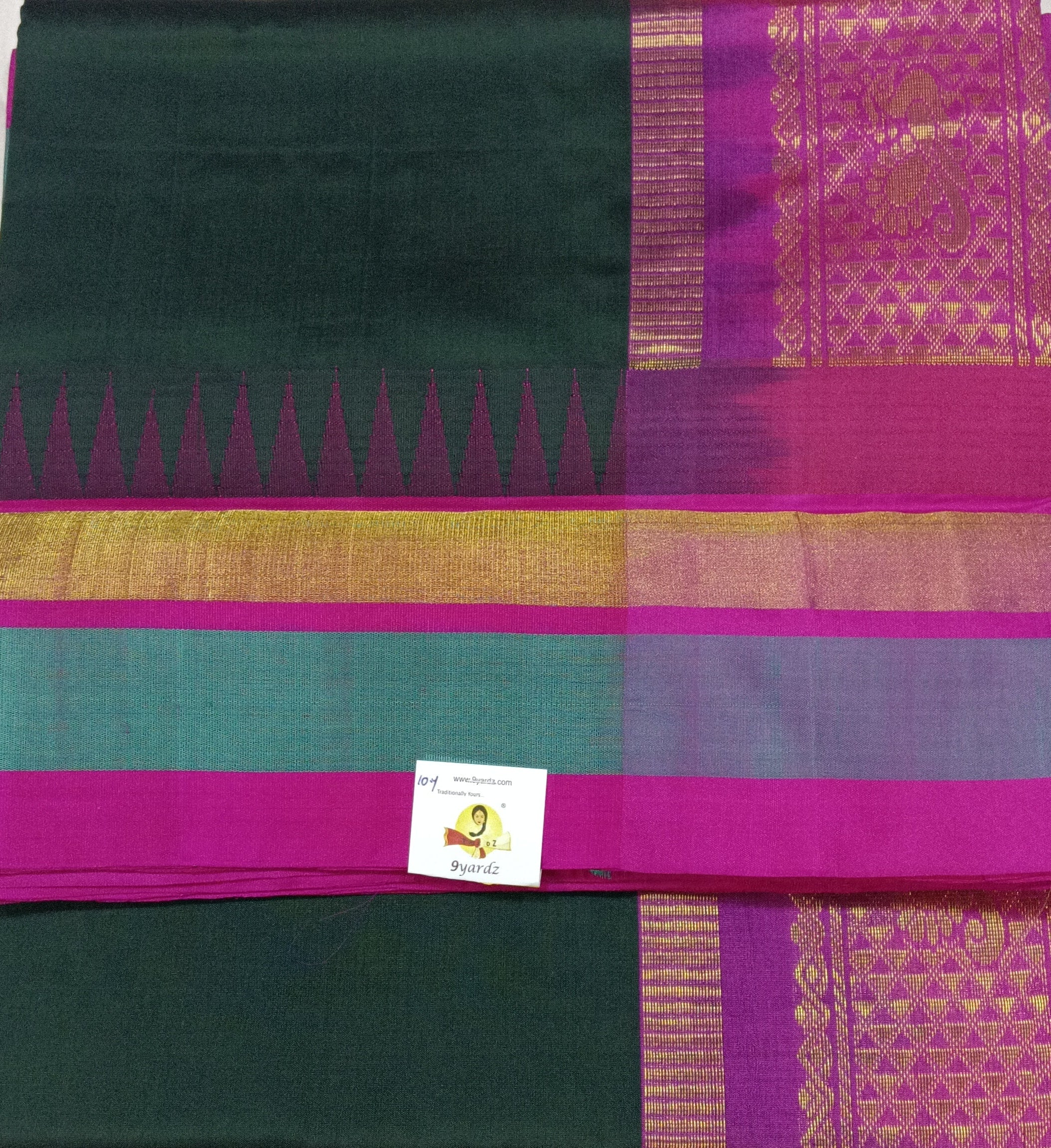 Semi Silk cotton Korvai Madisar