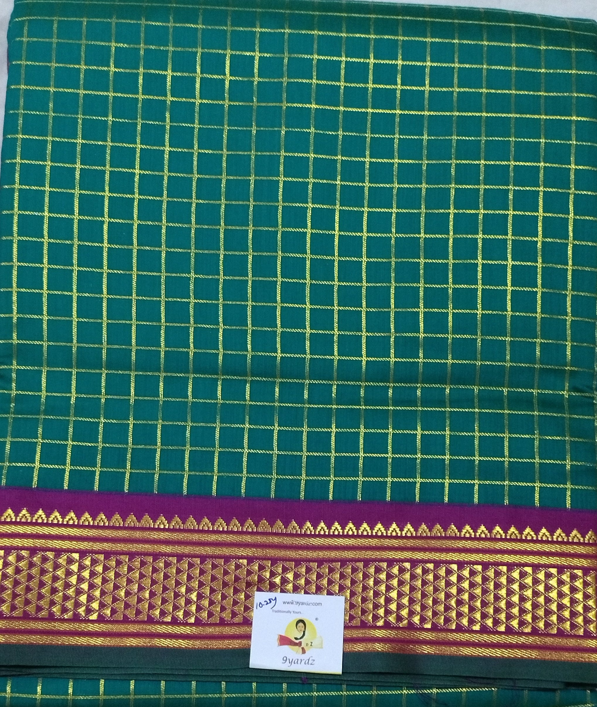 Akshaya cotton 10.25 yards madisar