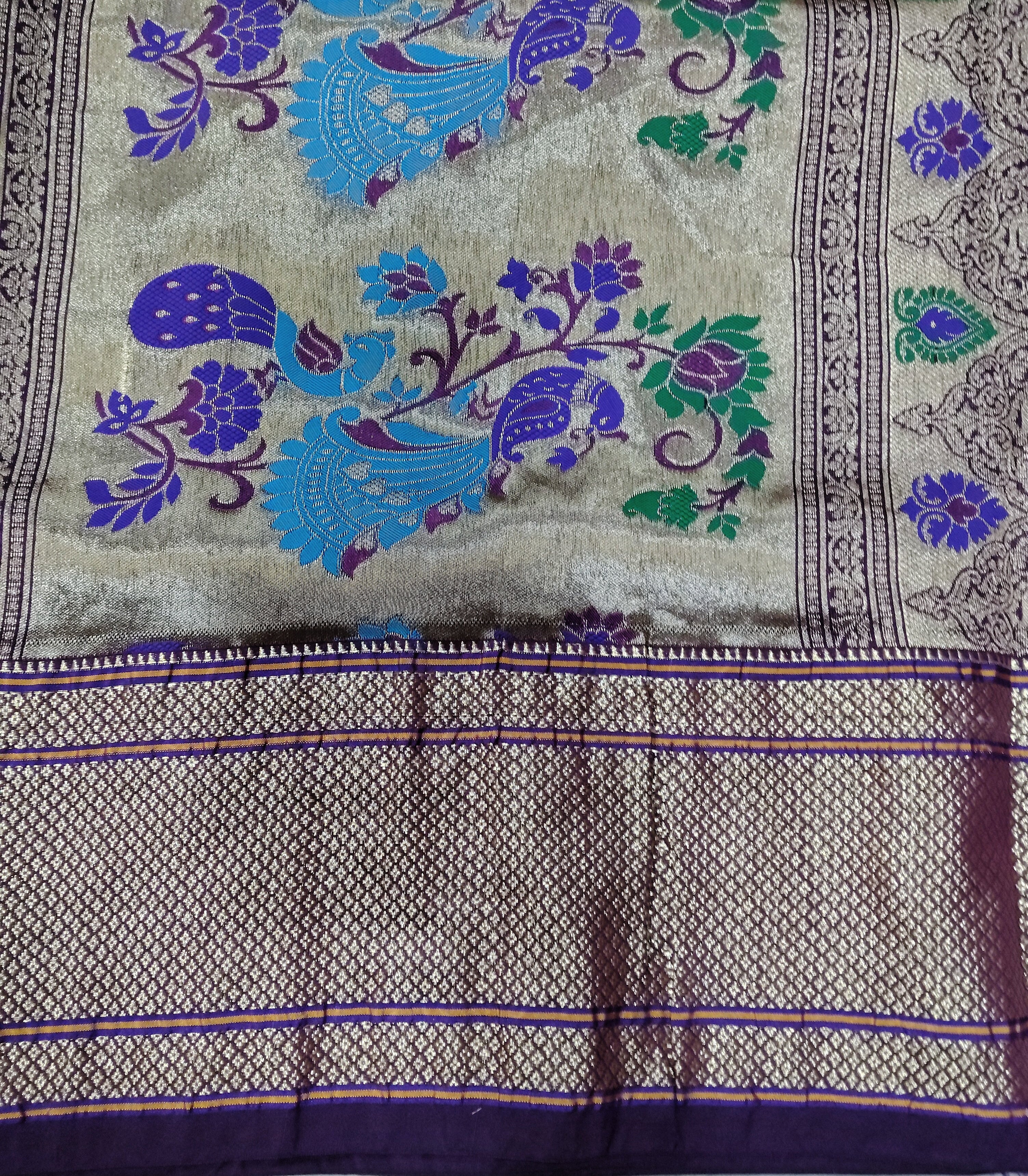 Paithani Art Silk Madisar