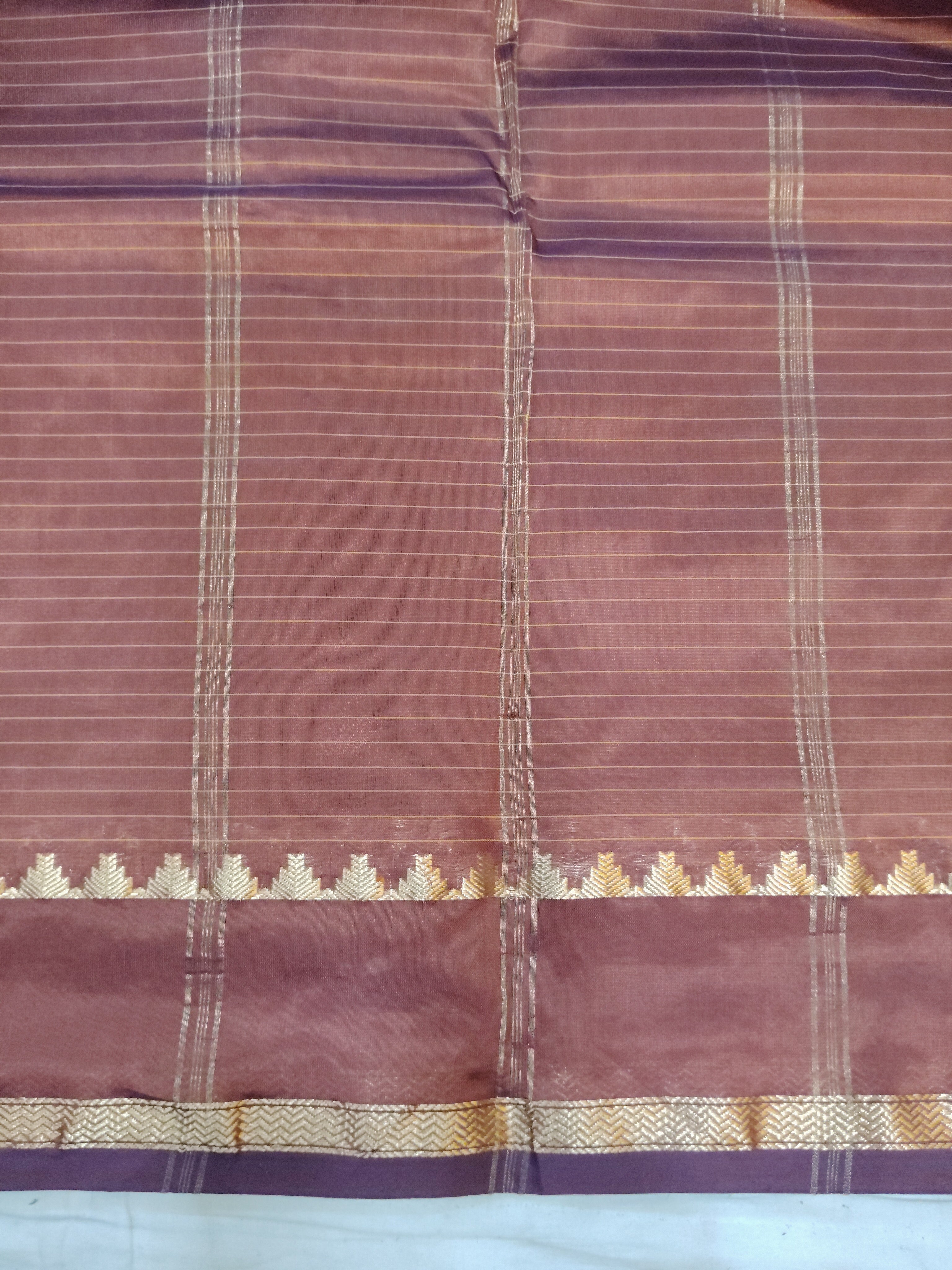 China silk checked 6Yards