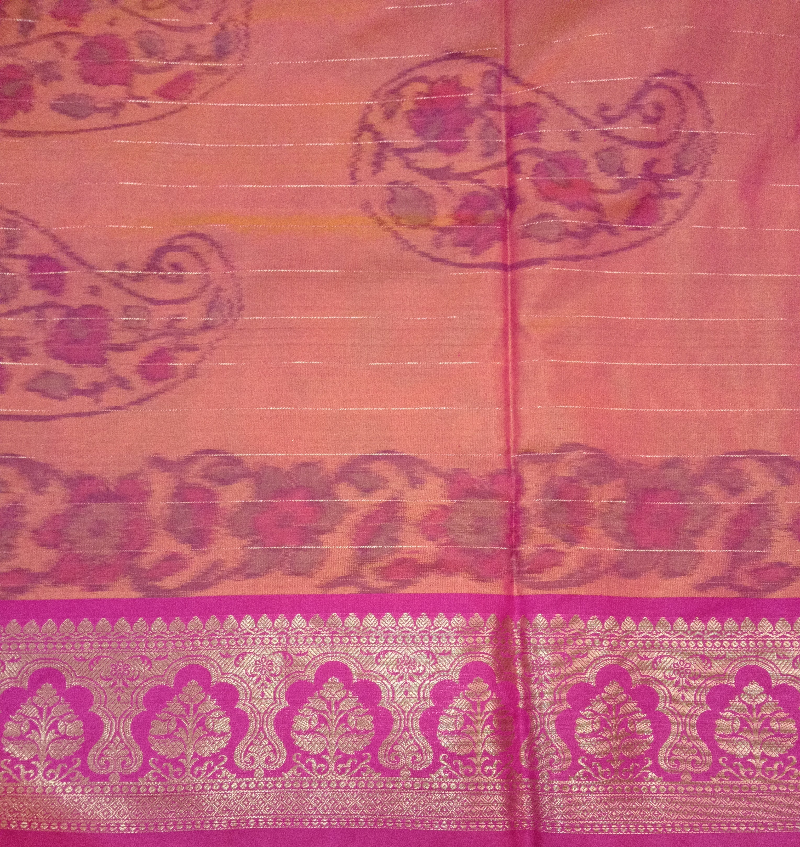 Ikkat semi silk madisar