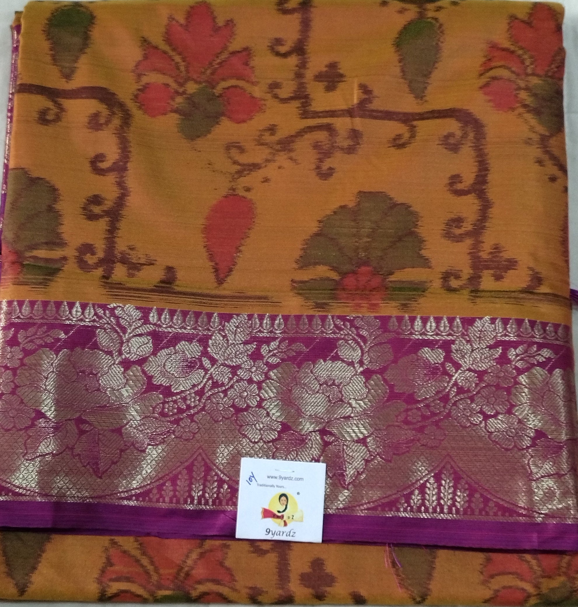Ikkat semi silk madisar