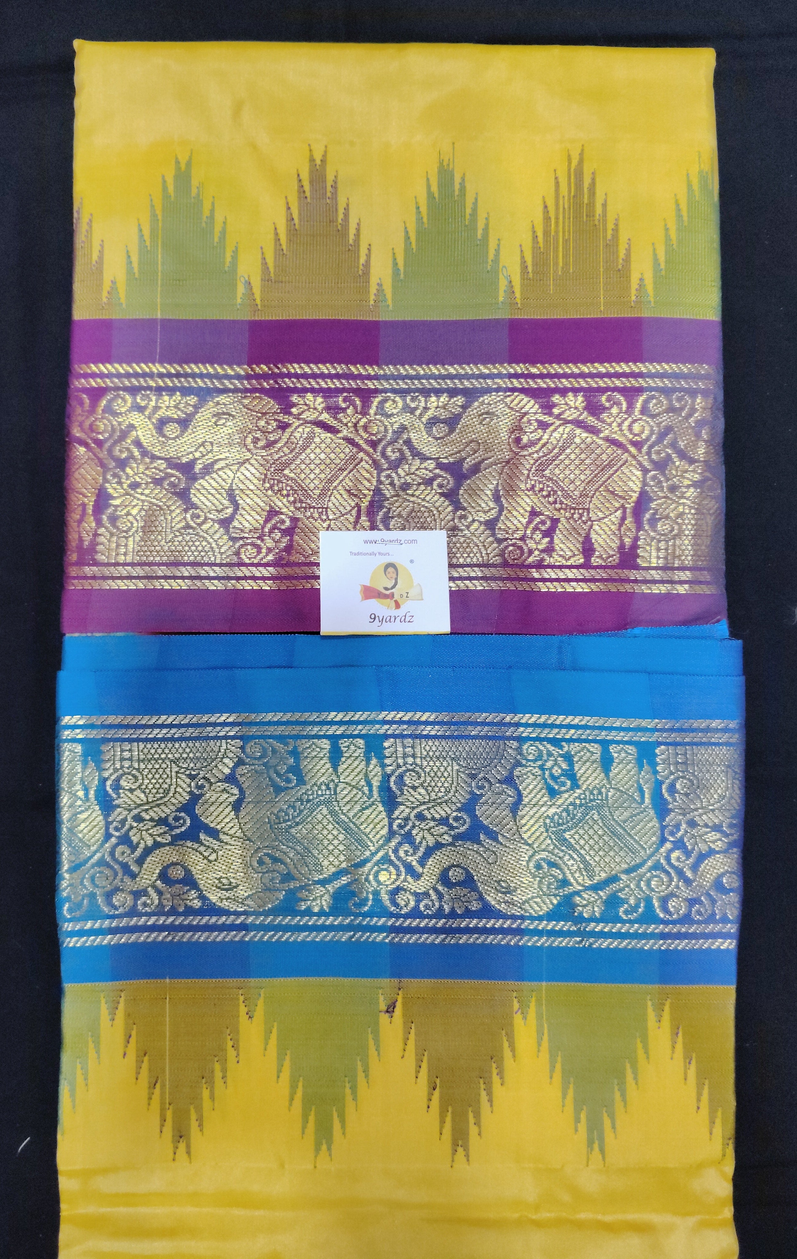 Pure silk Dhoti 6muzham Thalambhu
