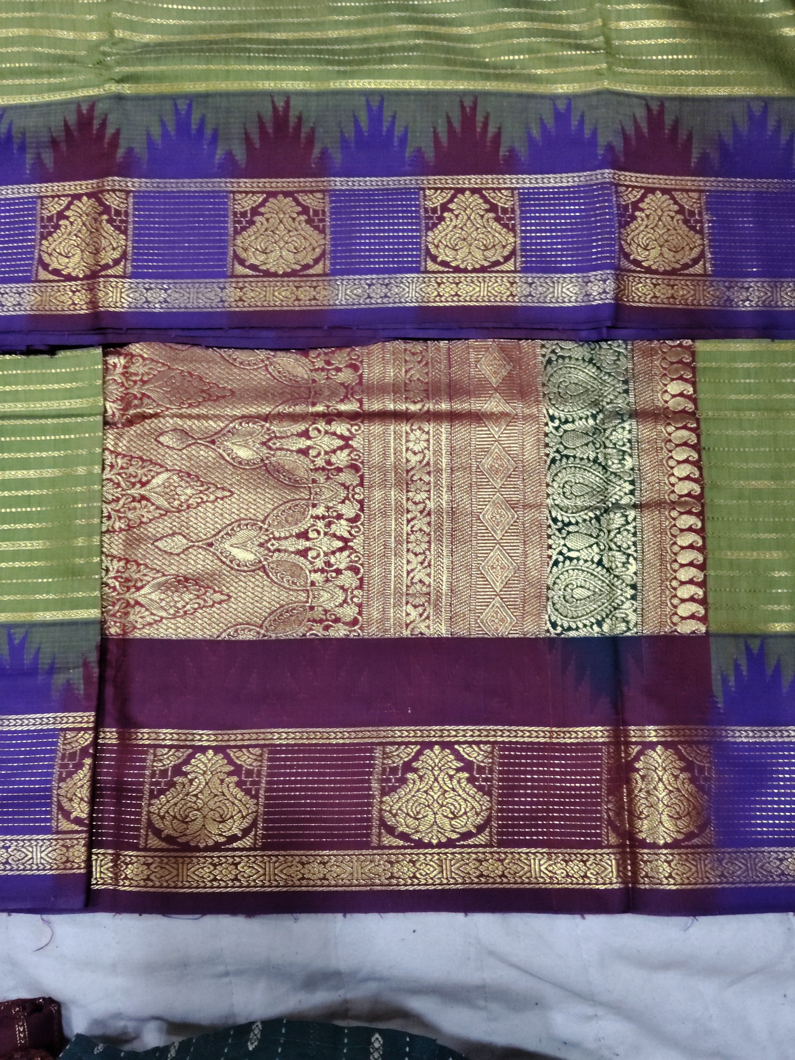 Akshaya cotton 10.25 yards madisar