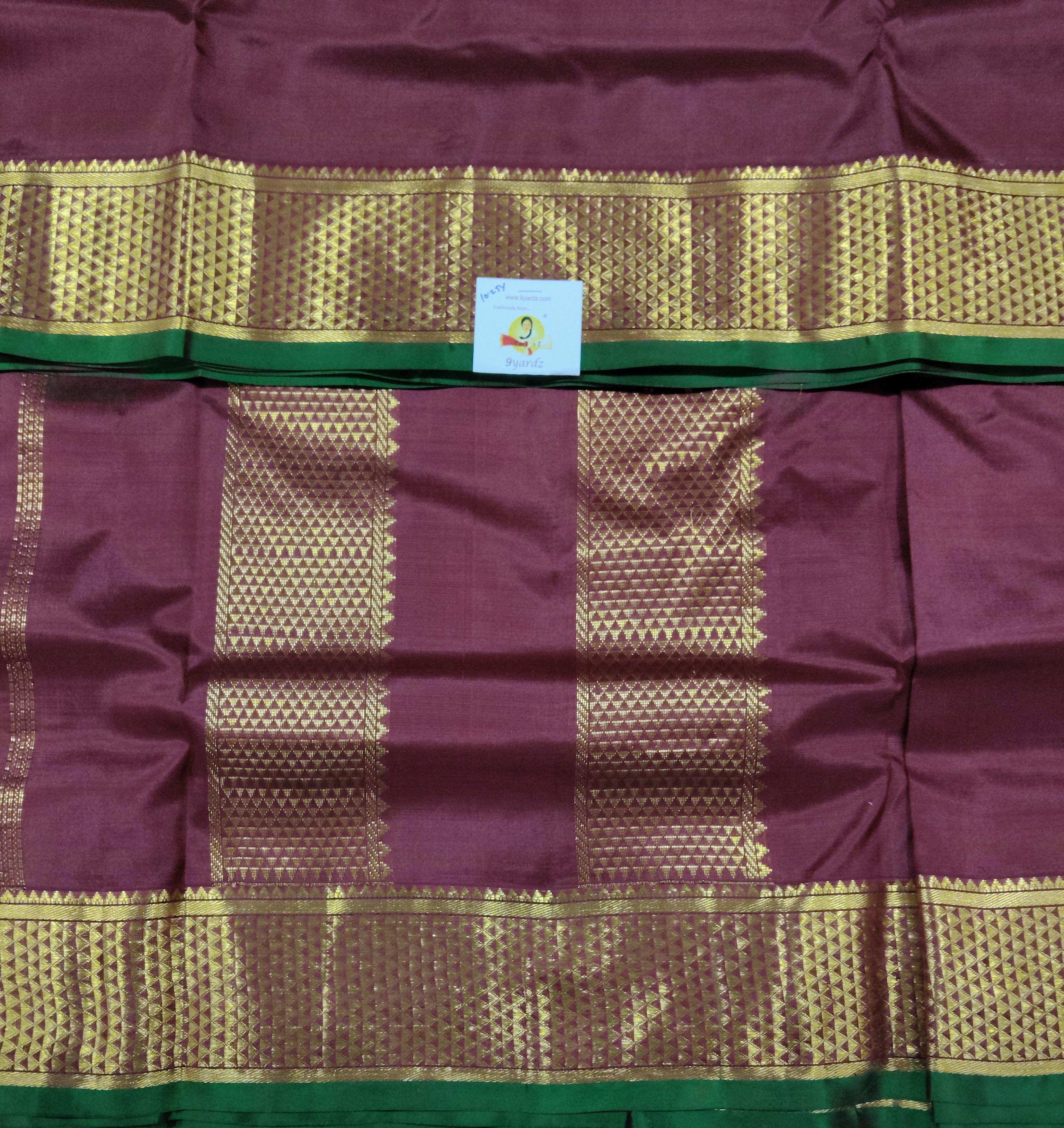 Pure silk 10.25yardz