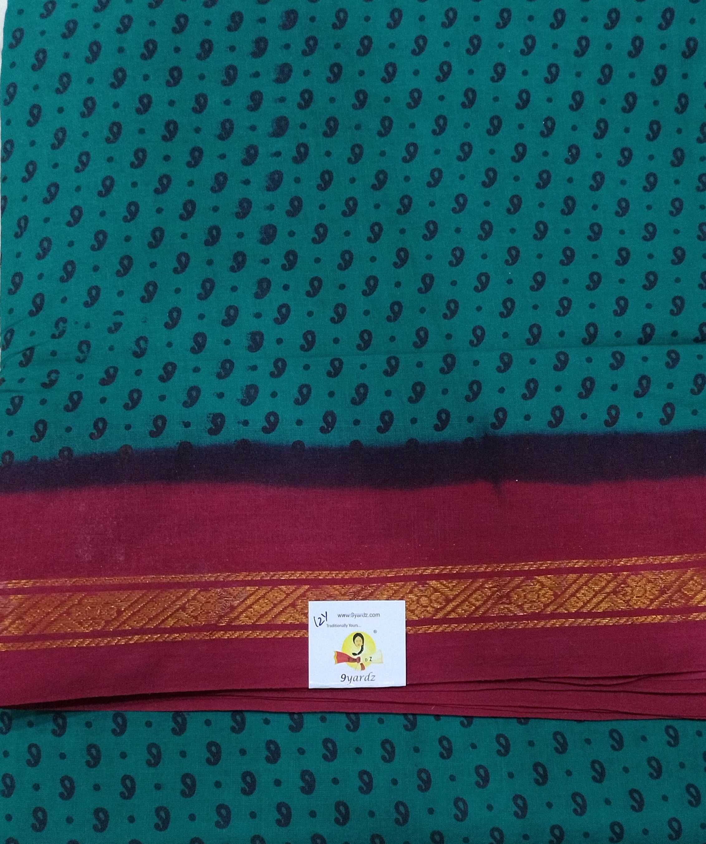 Sungudi cotton 12 yardz