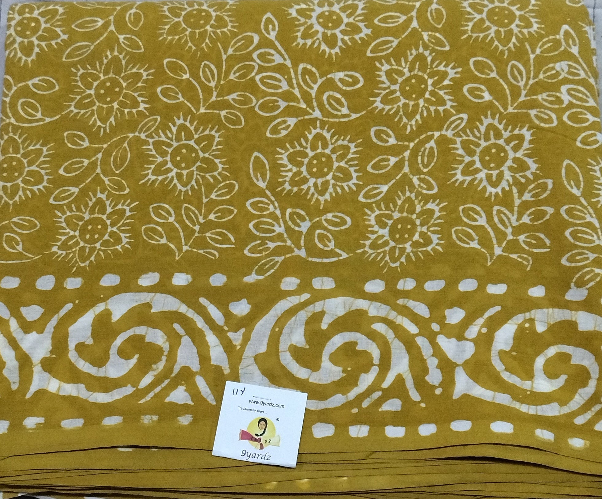 Bathik printed 11 yardz