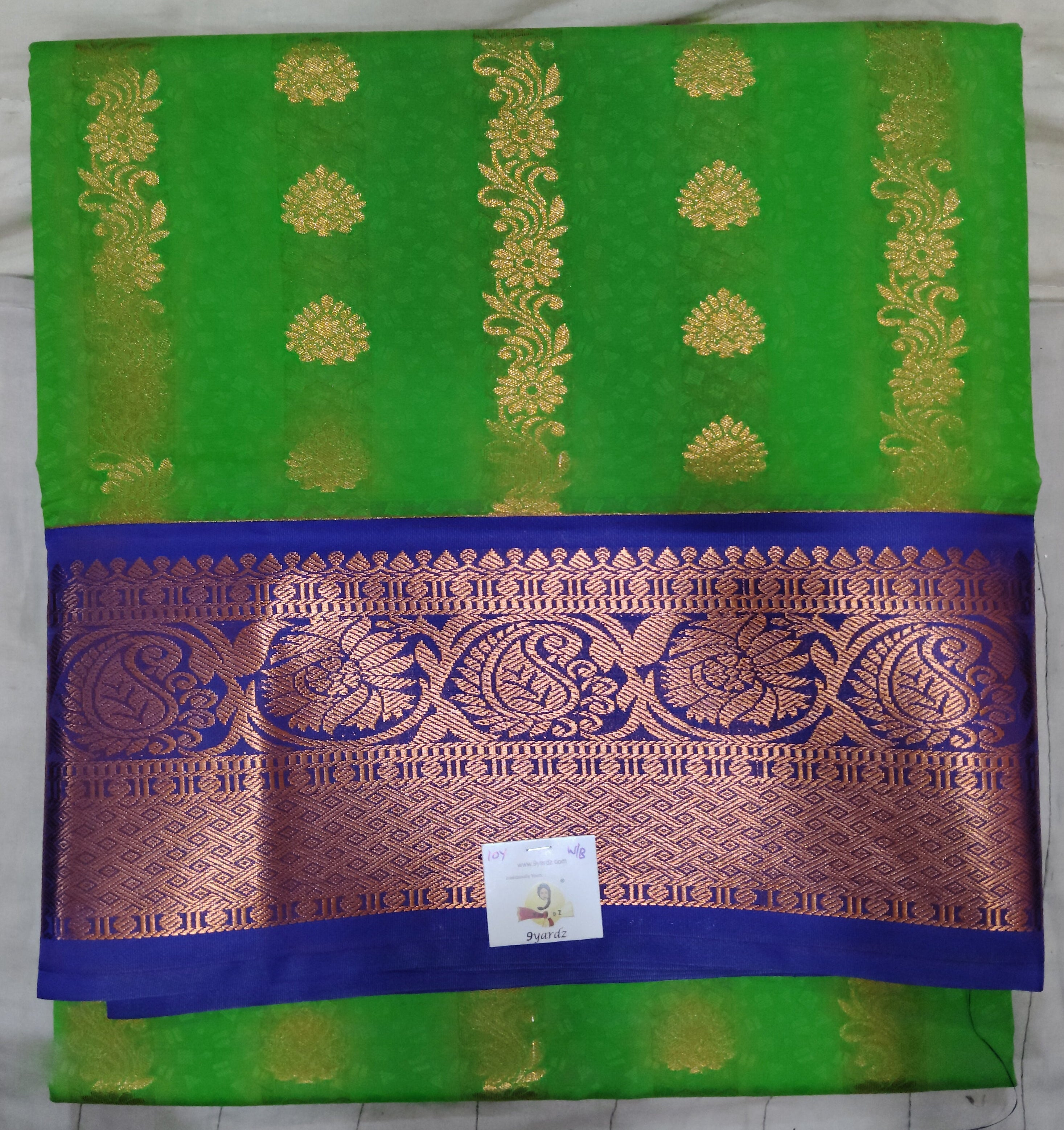 Ellampillai silk 10yards madisar plus blouse