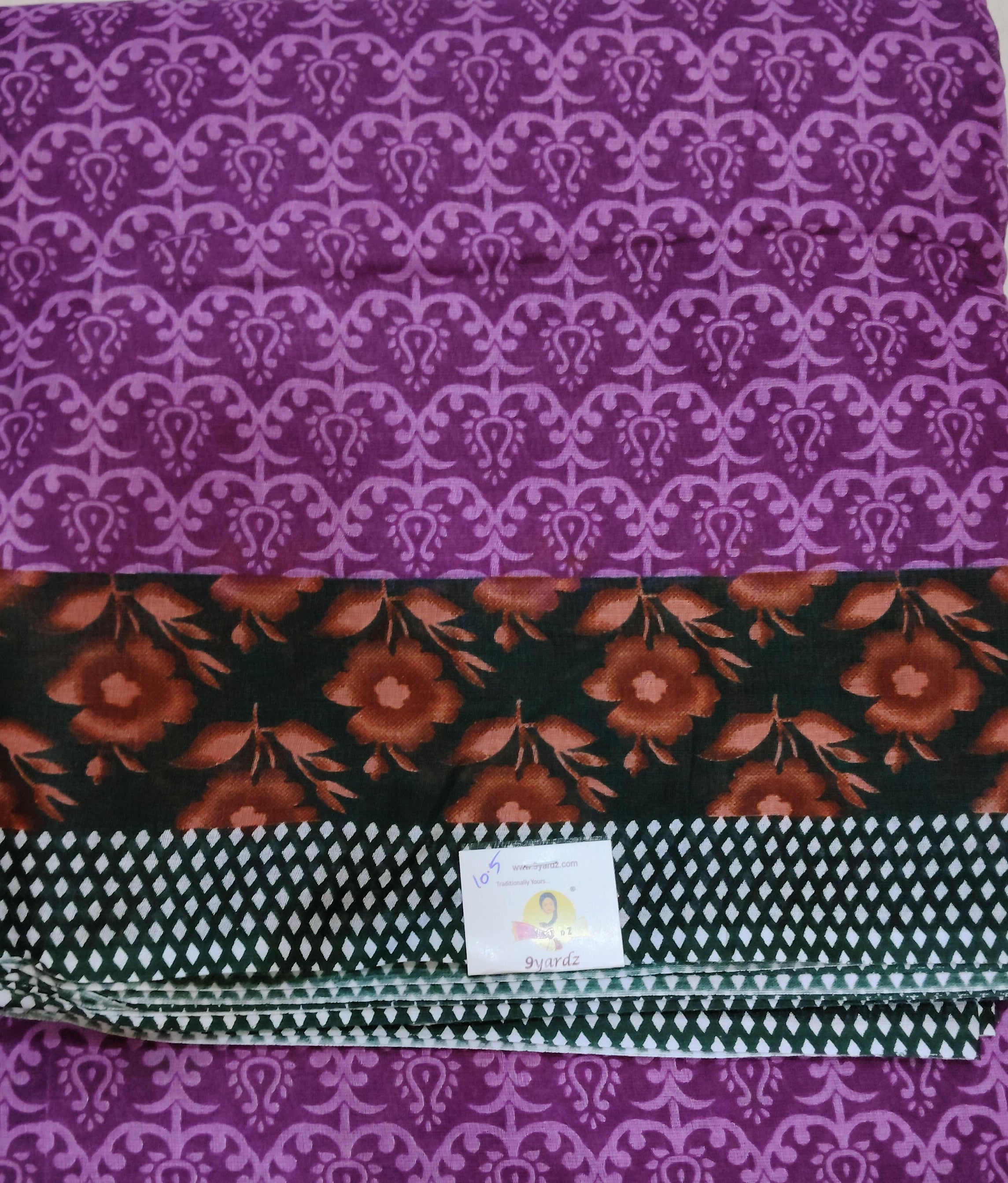 Erode cotton 10.5 yards Madisar