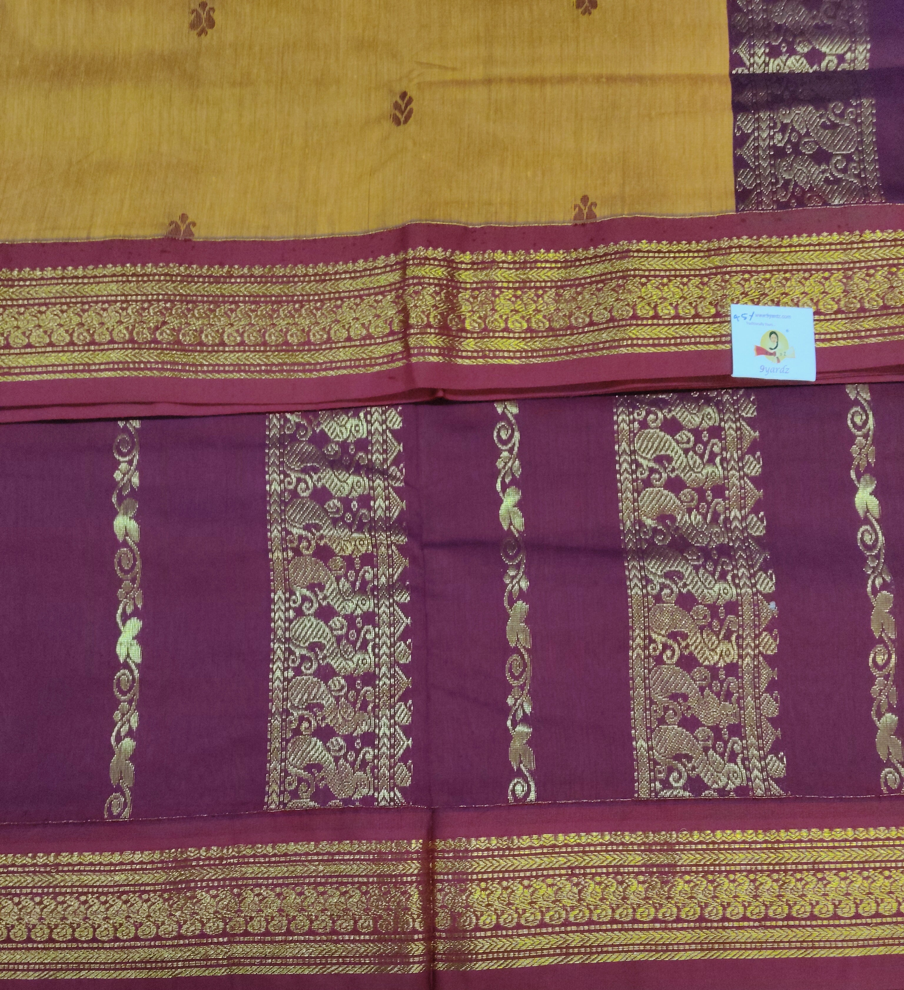 Kalyani Cotton  9.5 yardz