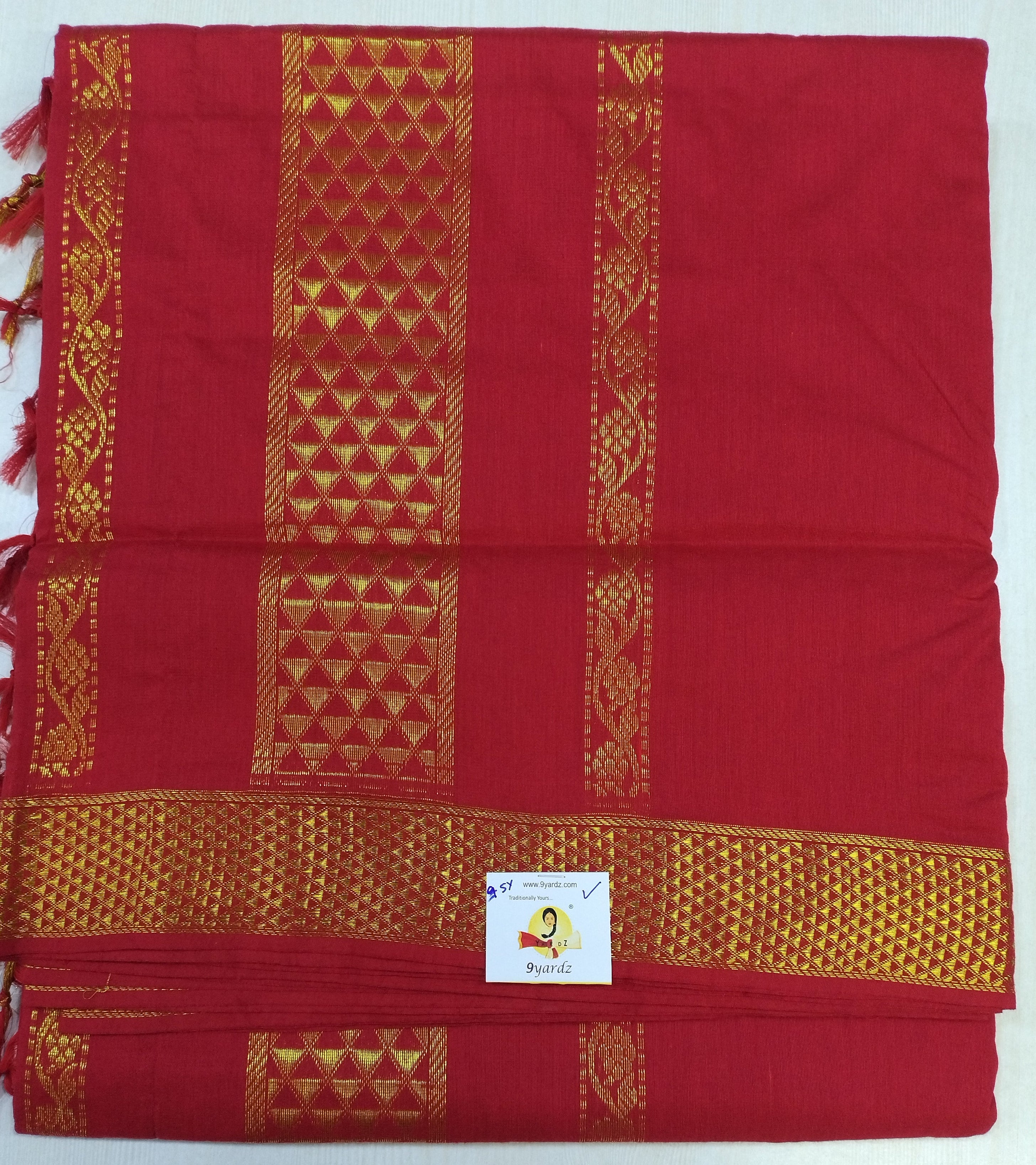 Kalyani Cotton  9.5 yardz
