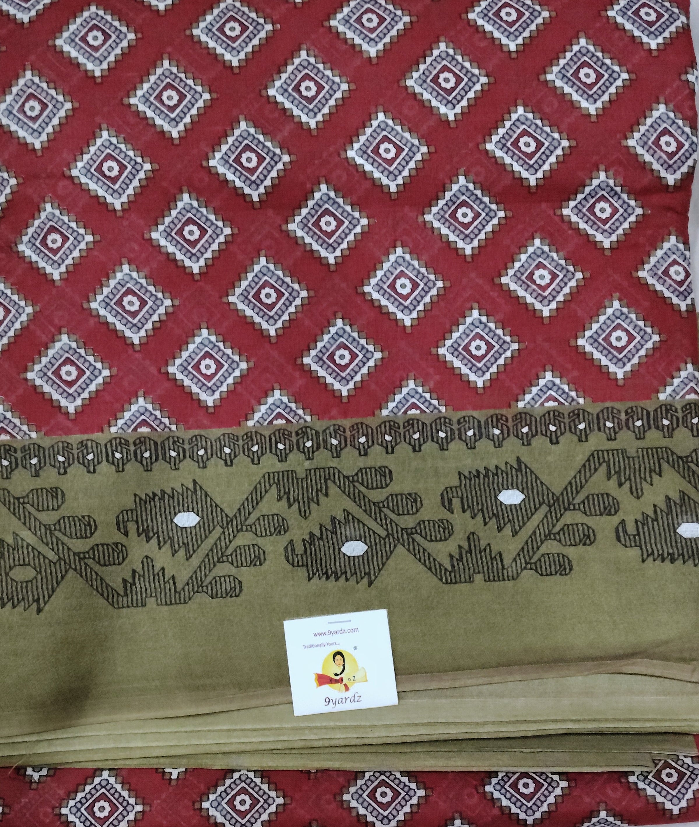 Erode cotton 10.5 yards Madisar