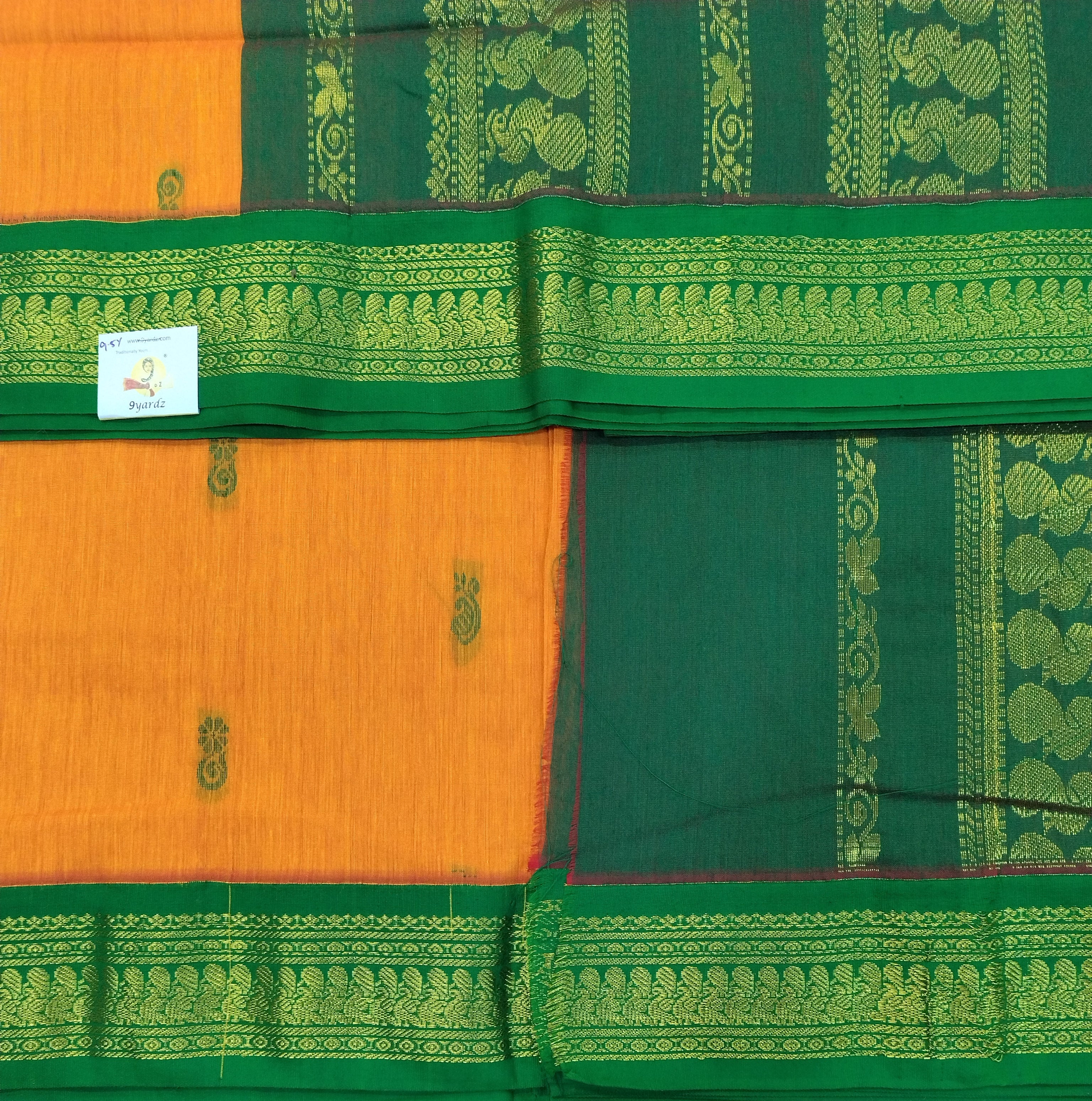 Kalyani Cotton  9.5 yardz
