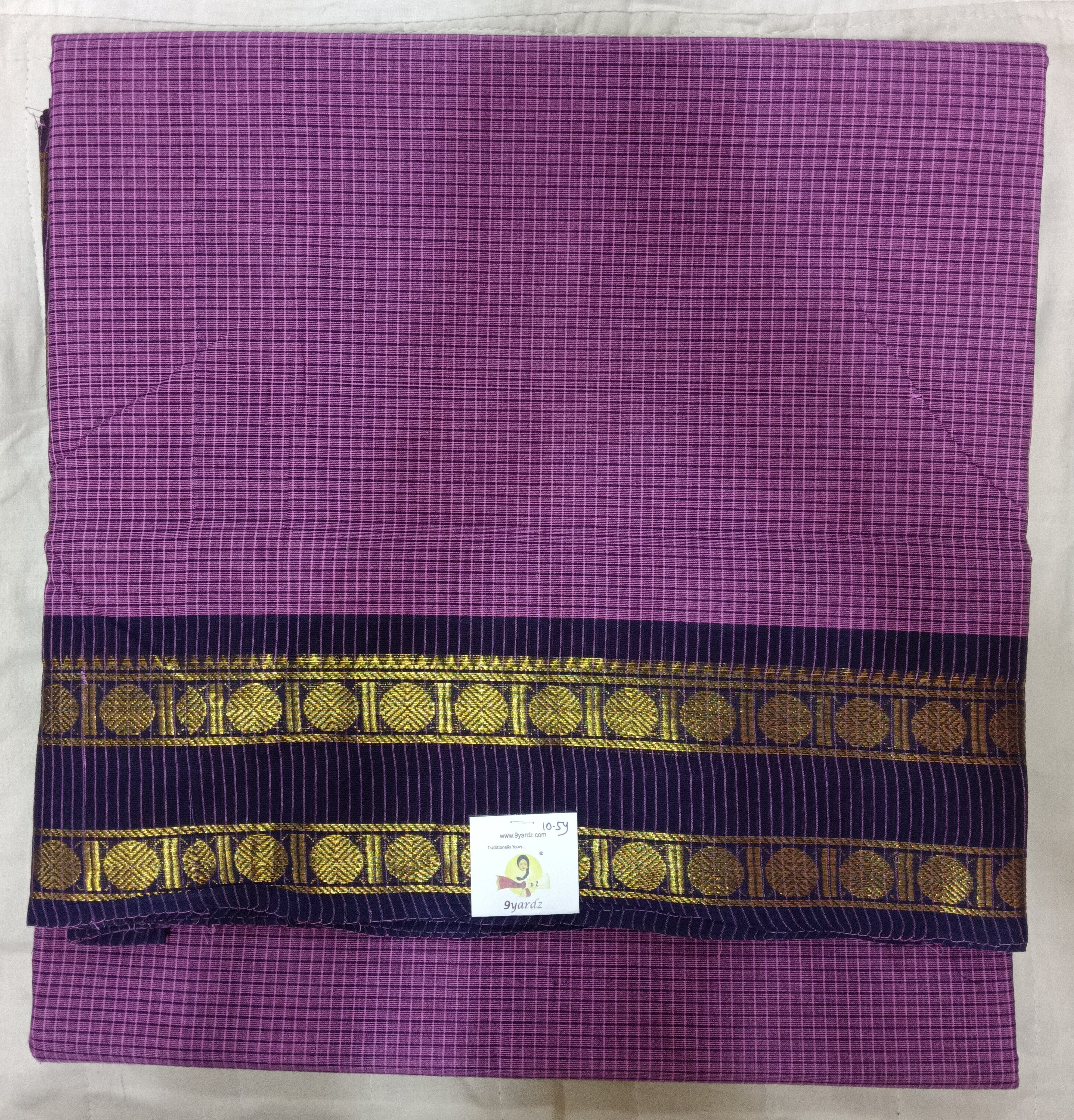 Chettinadu / Karaikudi cotton 10.5 yards madisar