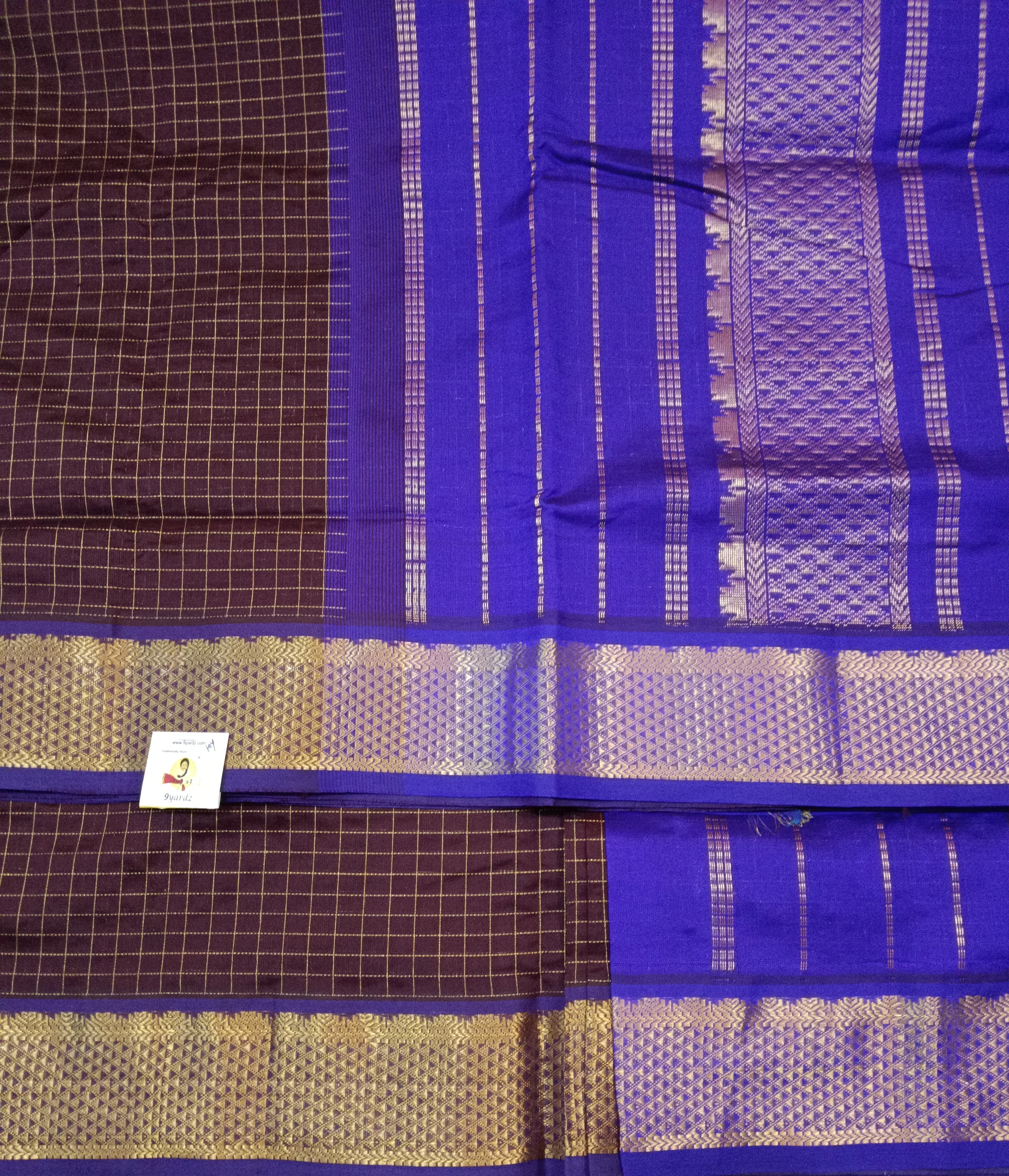 Semi Silk cotton Madisar 10yards
