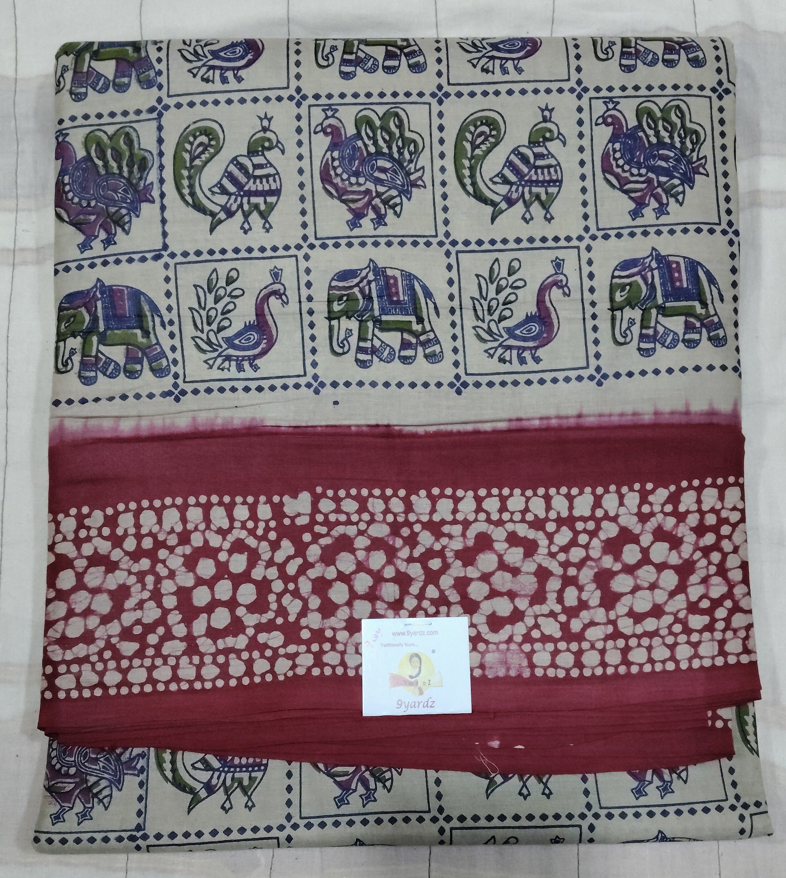 Malai cotton 9.5yardz