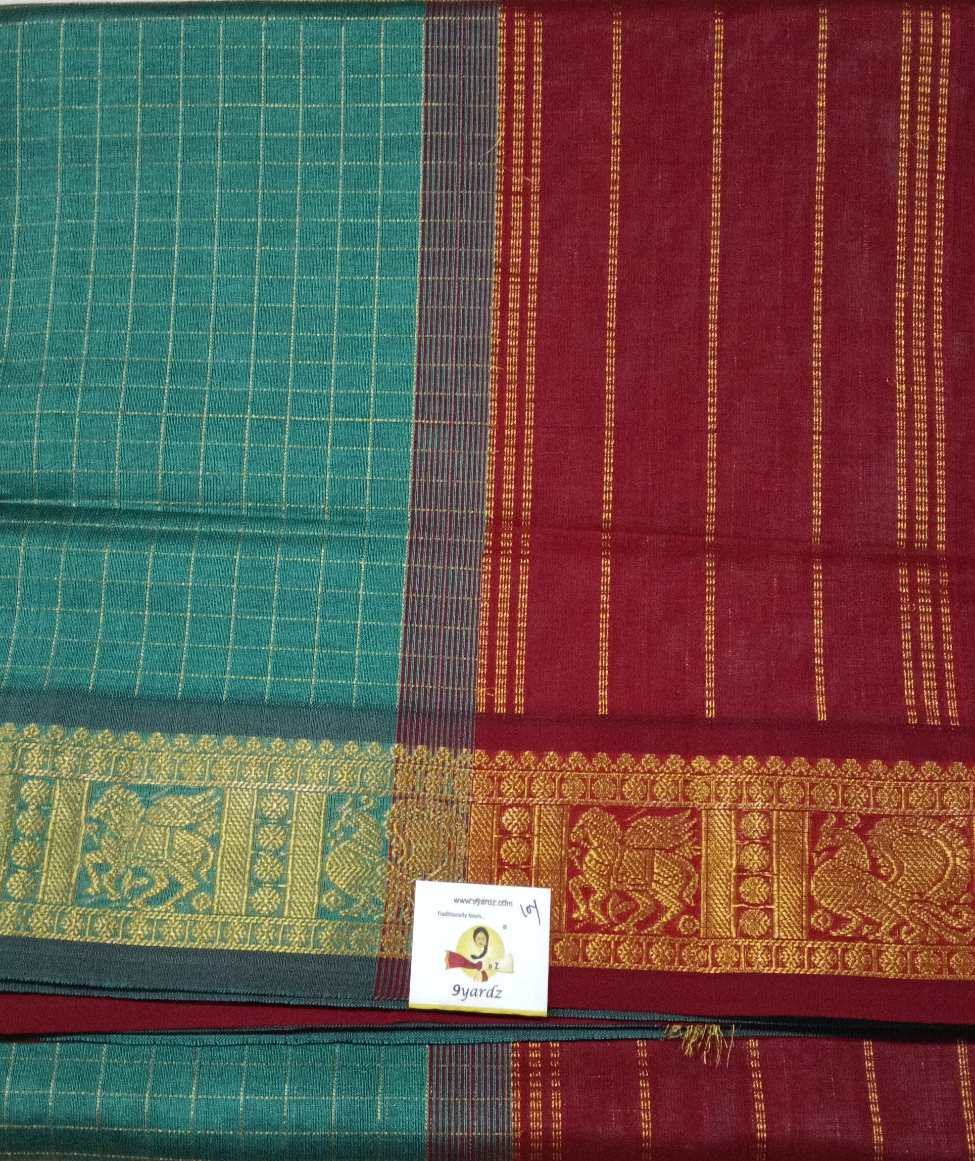 Semi Silk cotton Madisar 10yards