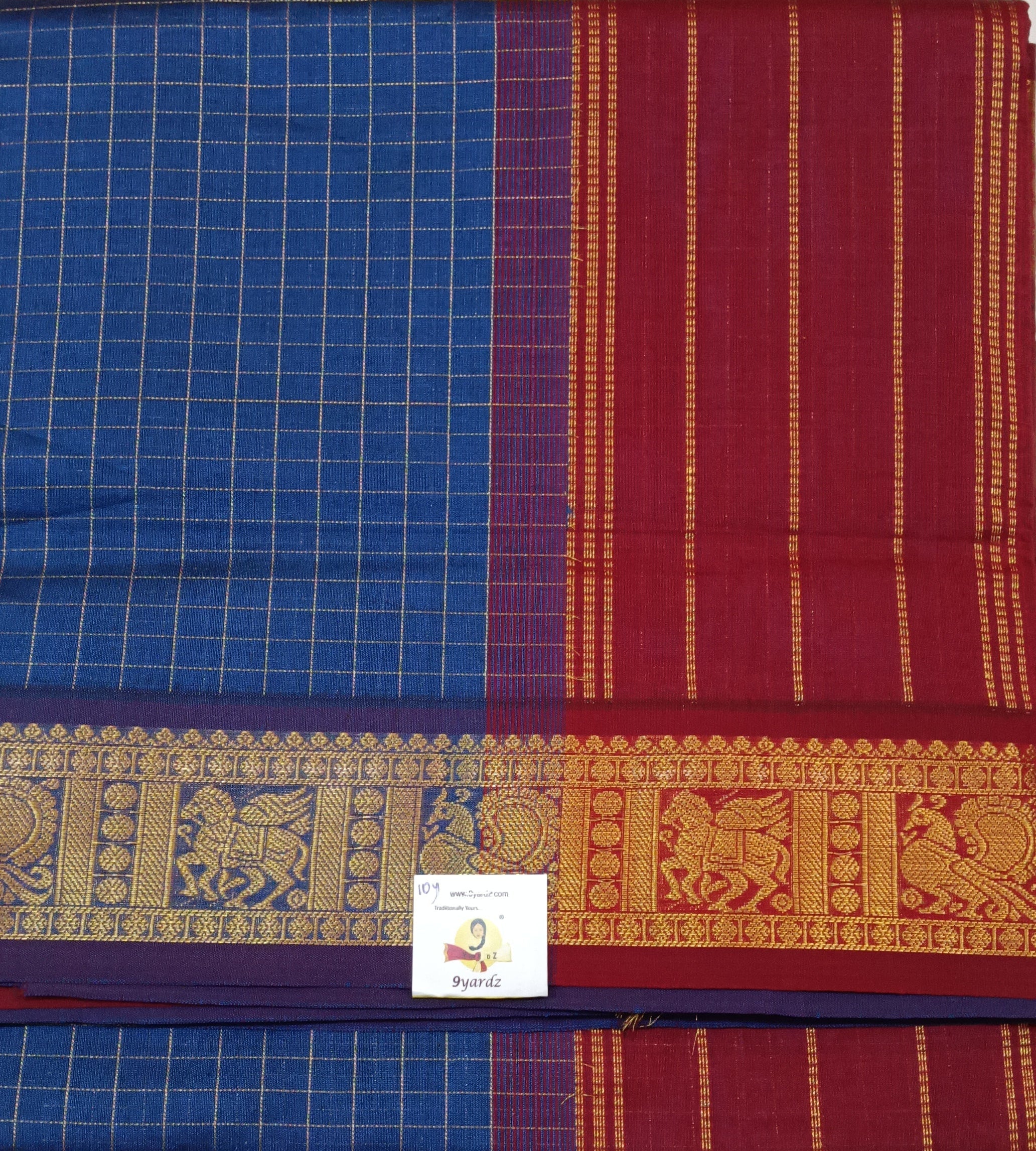 Semi Silk cotton Madisar 10yards