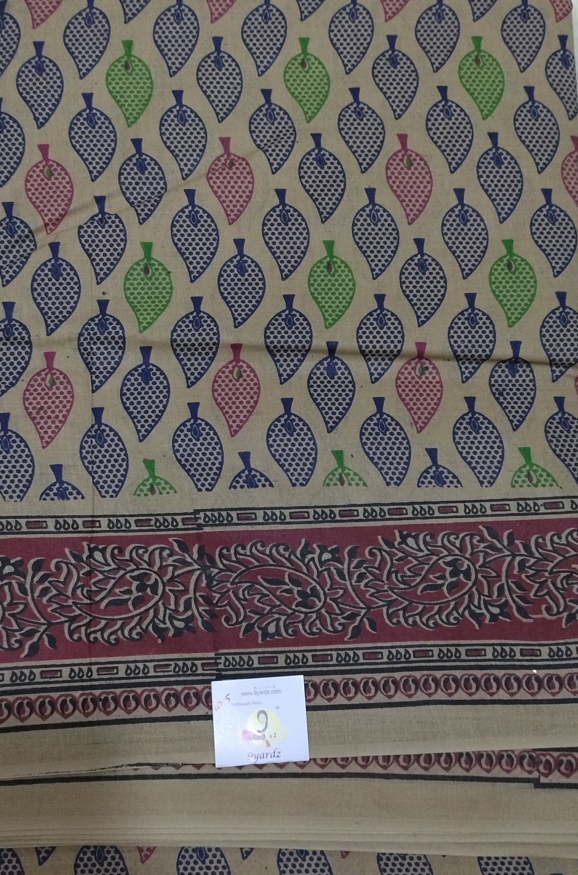 Erode cotton 10.5 yards Madisar